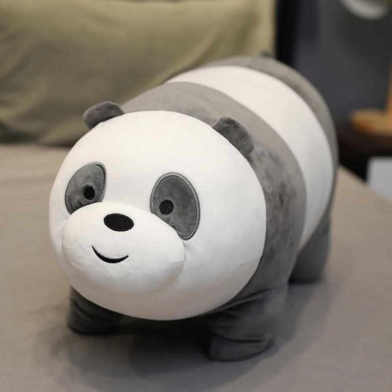Kawaii We Bare Bears Plush Toys Grizzly Panda Ice Bear We Bare Bears Stuffed Dol
