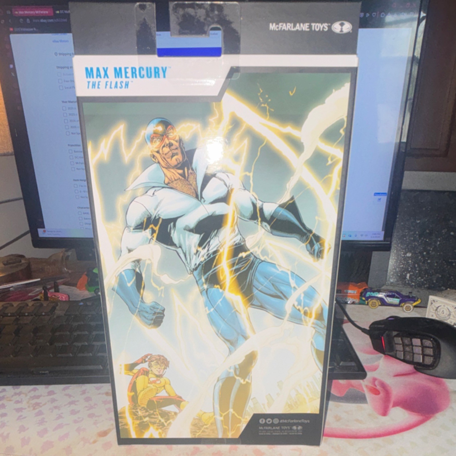 McFarlane Toys DC Multiverse Max Mercury Gold Label Action Figure 7in