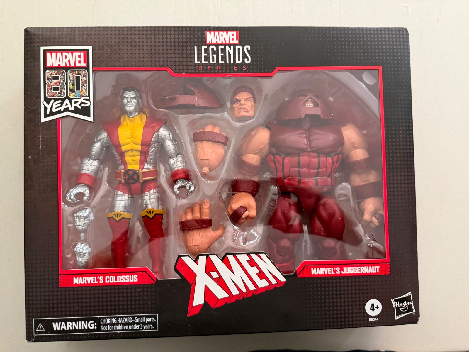 Marvel Legends 80th Anniversary X-Men Colossus & Juggernaut 2-Pack IN STOCK
