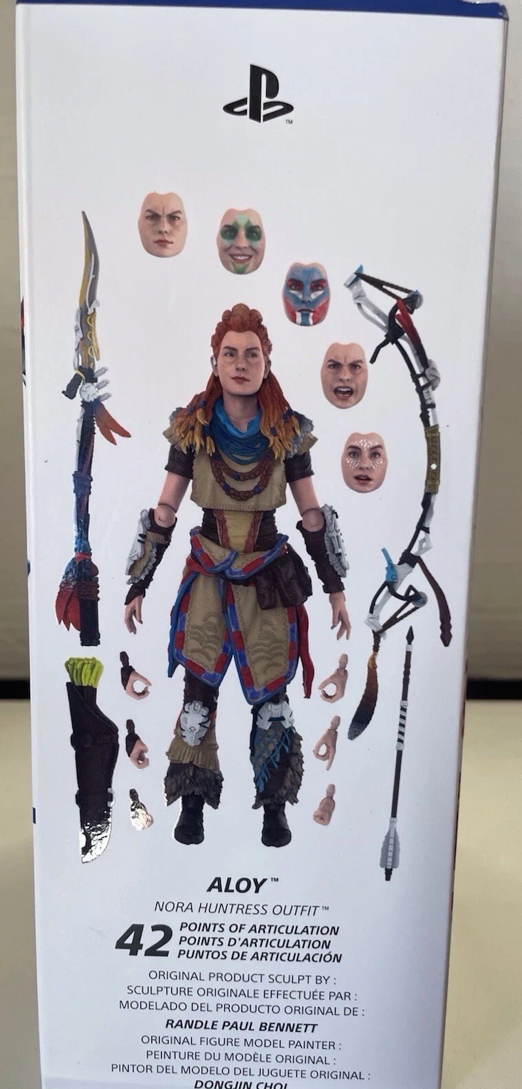 Spin Master Aloy Playstation Horizon II & God Of War Atreus Action Figure Lot 2