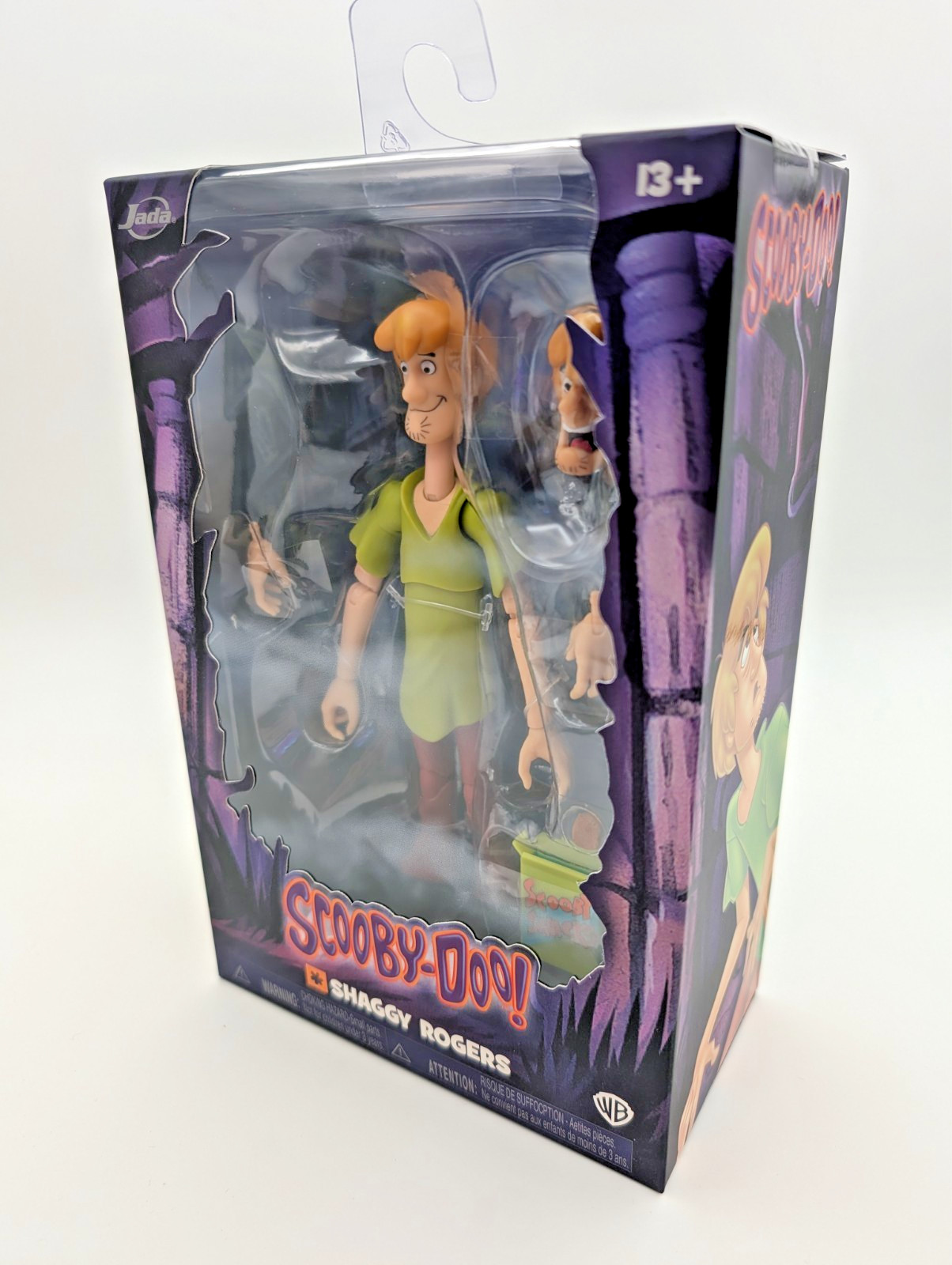 Scooby-Doo Jada Toys – Shaggy Rogers 6.5&Prime; figure w/ Accessories – Fully Poseable
