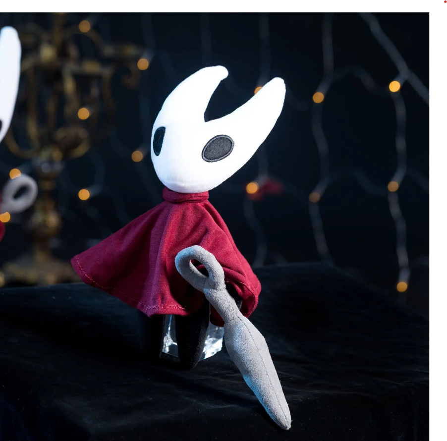 1pc Hollow Knight Plush Doll Soft Stuffed Toy for Kids & Collectors – NEW