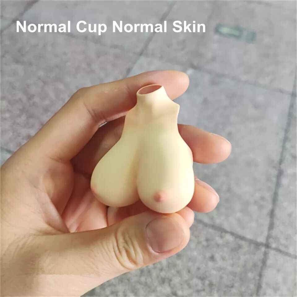 1:12 Replacement Bust Breast Cover Normal Size Skin Model For 6 » Female Body