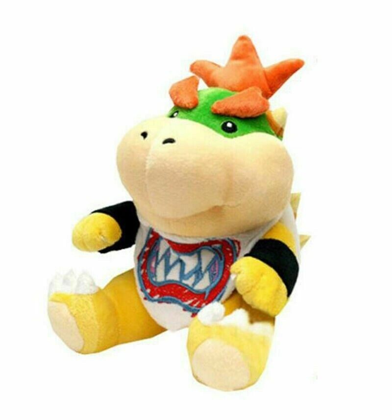 Super Mario Bros 7&Prime; Baby Bowser Jr Koopa Stuffed Animal Plush Toy Doll Figure