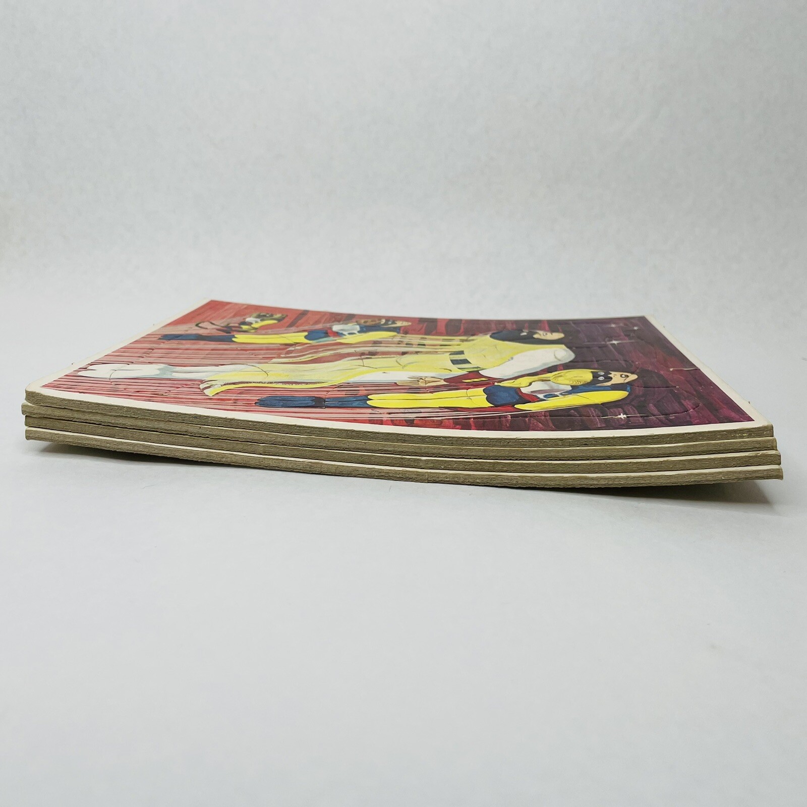 Complete Whitman Space Ghost Frame Tray Puzzles Box Set 4 Hanna Barbera Vintage