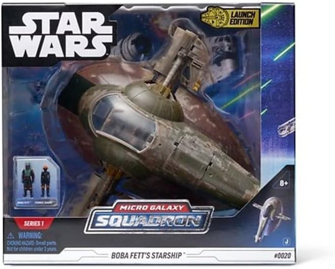 S01 #0021 Star Wars Micro Galaxy Squadron Boba Fett&rsquo;s Starship