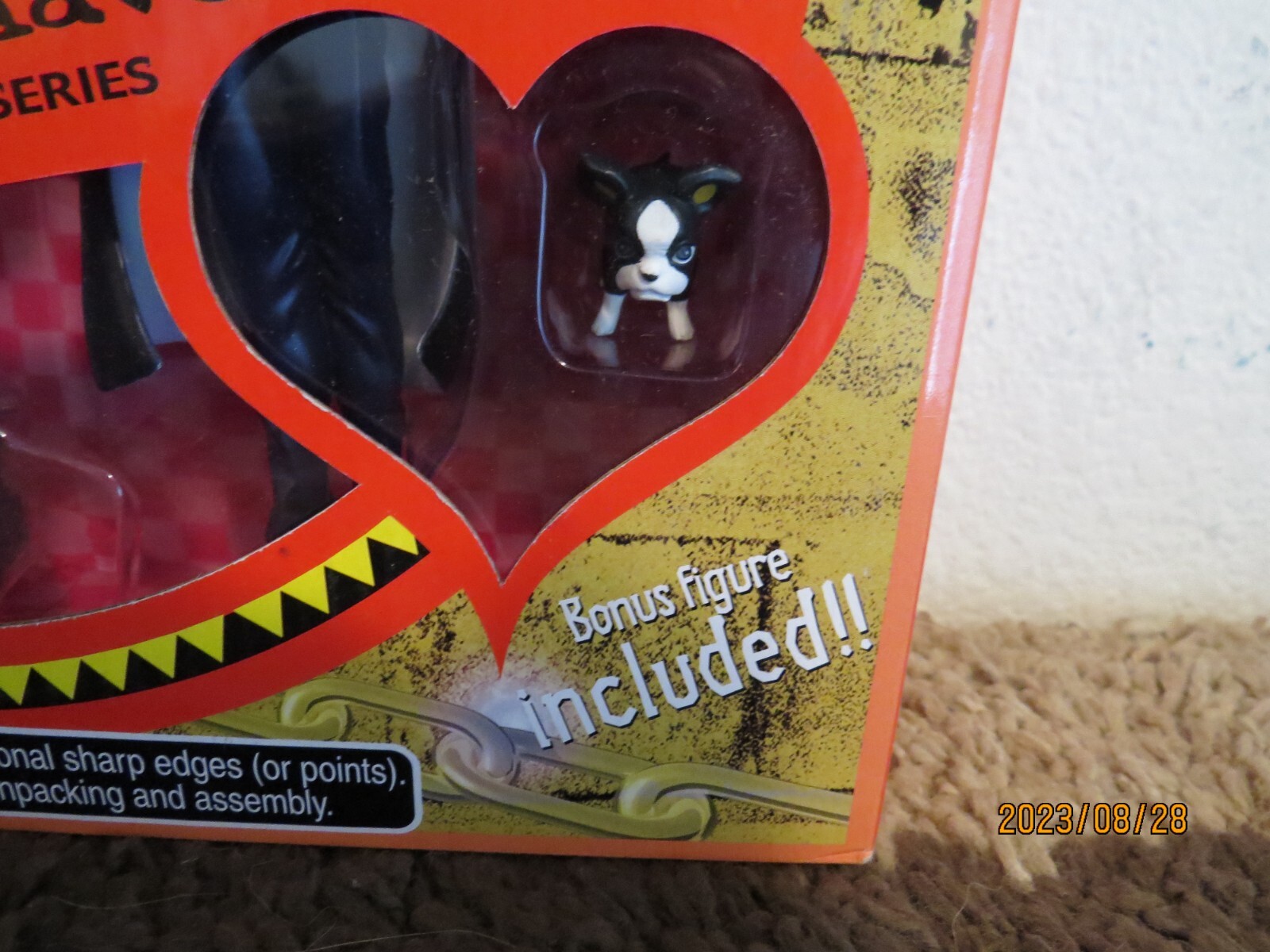 JOJO&rsquo;S BIZARRE ADVENTURE #1 STATIC AND DYNAMIC ACTION FIGURE SERIES boxed