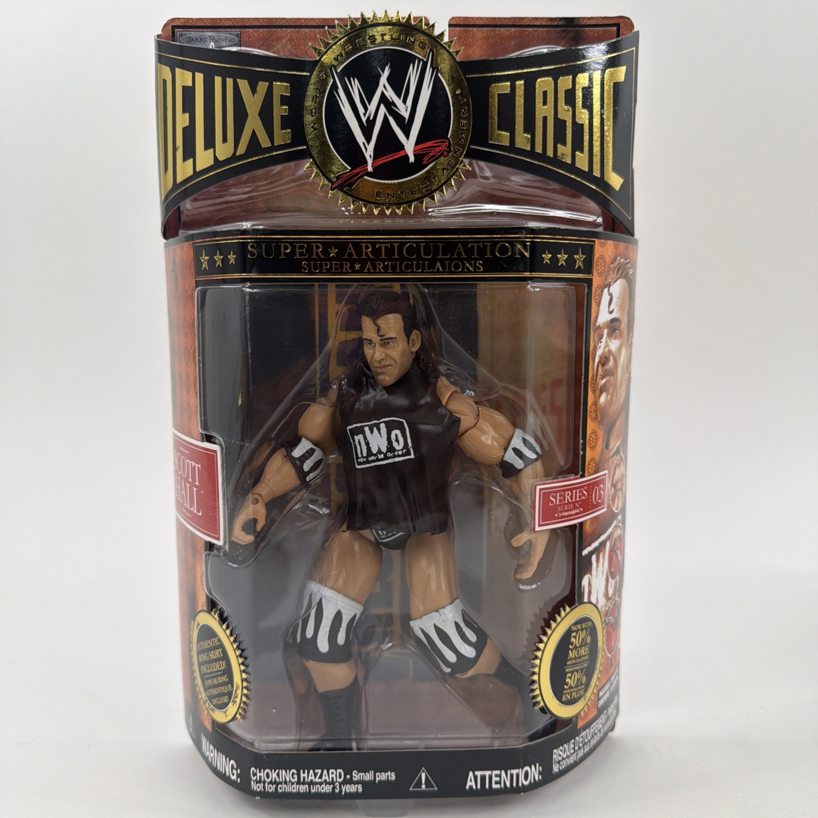 WWE Deluxe Classic Superstars Scott Hall nWo Series 3 Figure