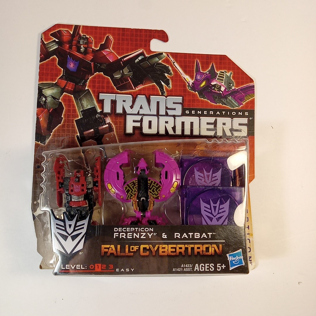 Transformers Generations Fall of Cybertron Frenzy and Ratbat Action Figure NIP