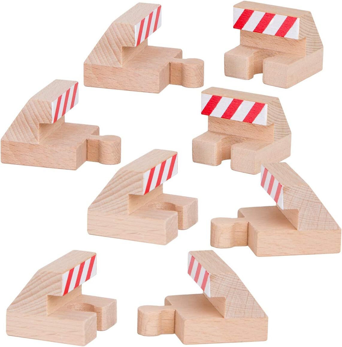 Orbrium Toys Track End Bumper Buffer Set Compatible with Thomas Brio Chuggington