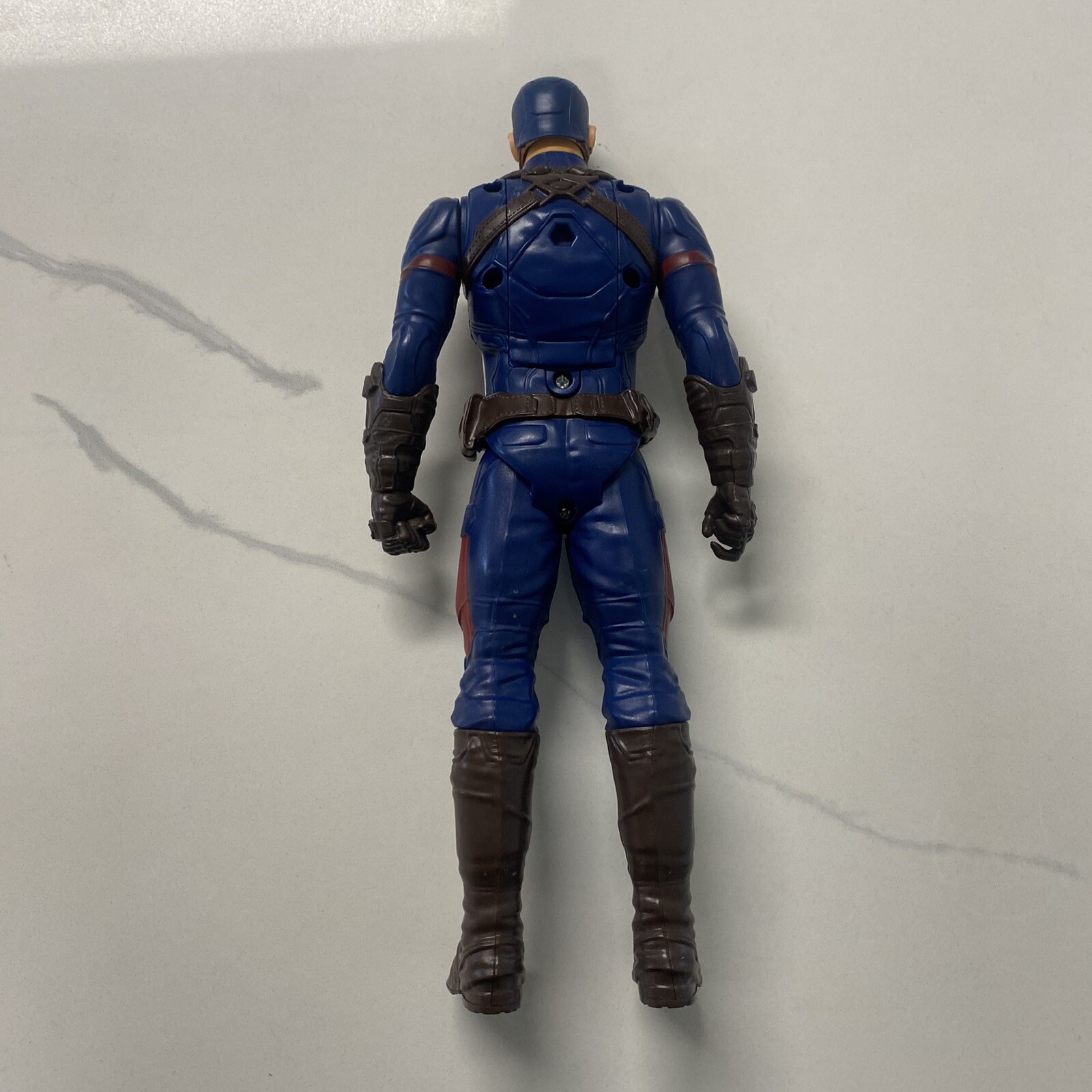 Marvel Captain America Talking 12&Prime; Action Figure 2015 Hasbro No Shield C-001C