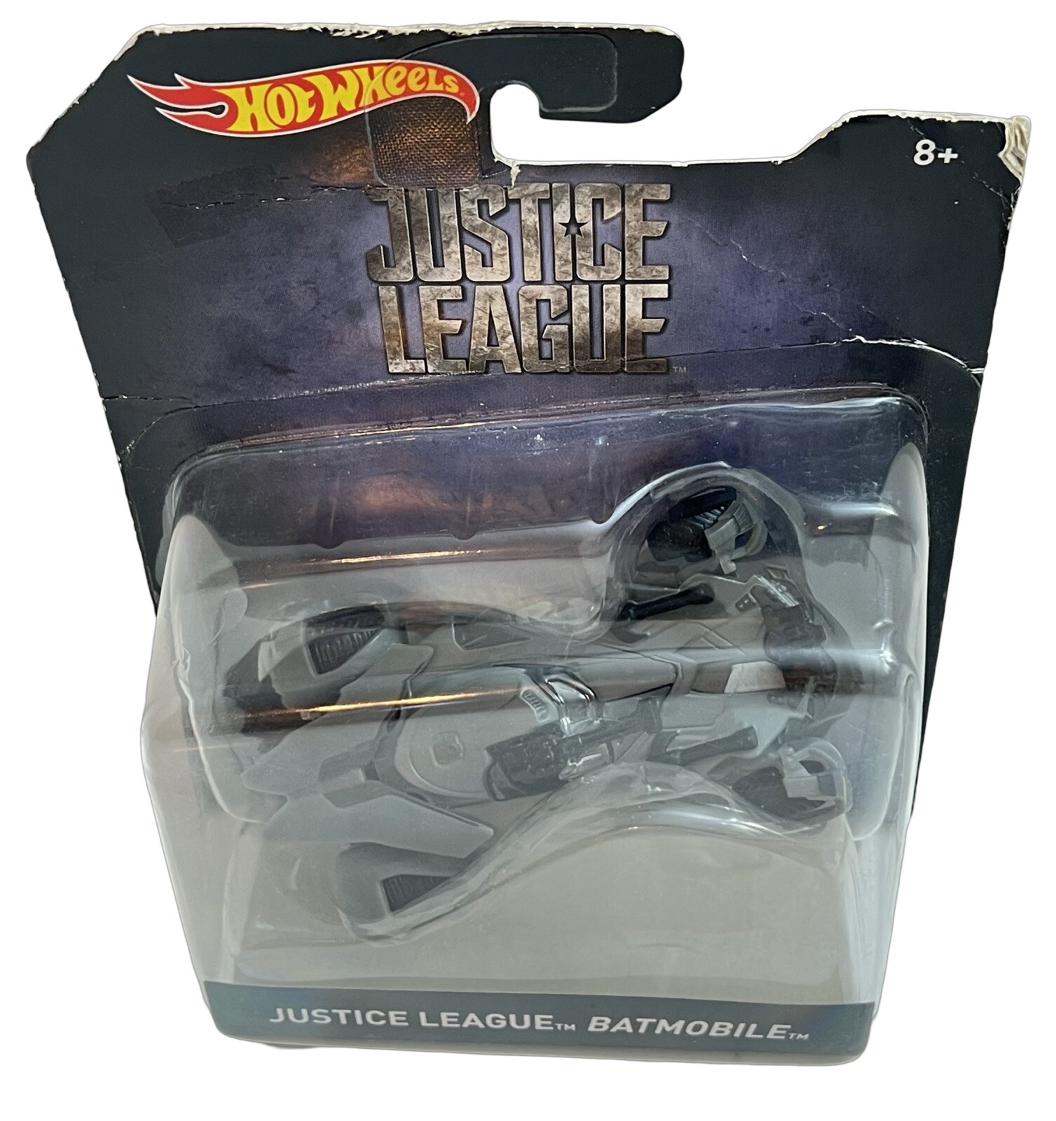 Batman Action Figure, Batmobile Toy & Thermos Batman Funtainer Water Bottle 12oz