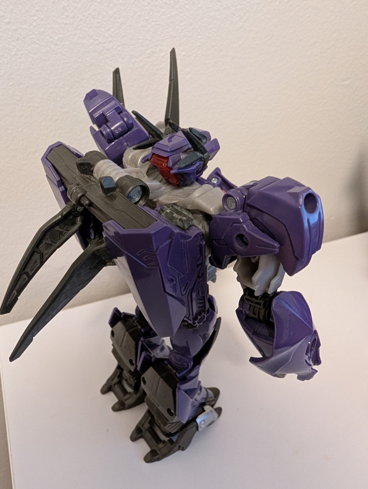 Transformers Prime Shockwave Beast Hunters Voyager Class Incomplete