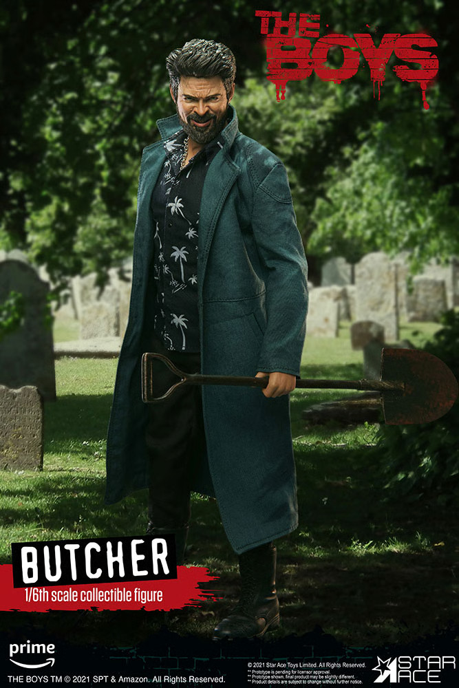 Billy Butcher Deluxe Sixth Scale Figure Star Ace Toys Ltd 1/6 th scale