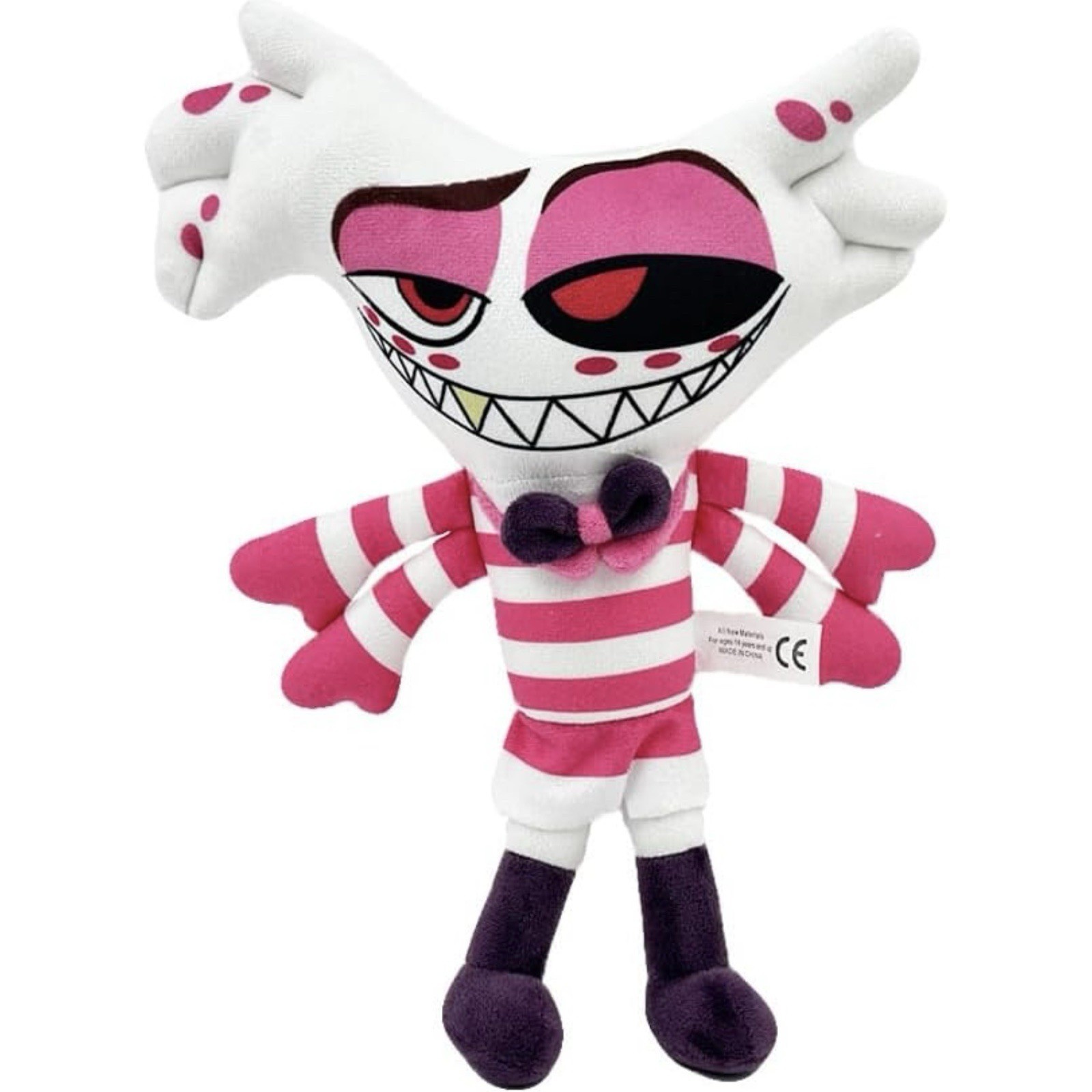 Hazbin Hotel Angel Dust plush toy Anime Collection Toy HELLUVA BOSS