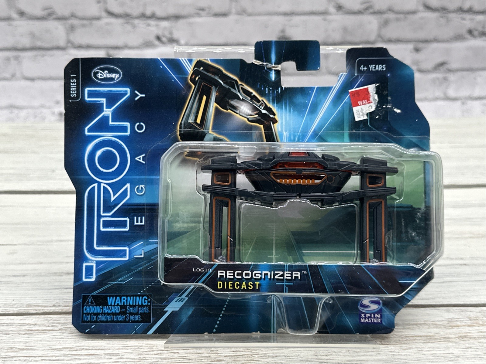 Disney Tron Legacy Log In Recognizer Diecast Master Series 1 Black Red Color NIB