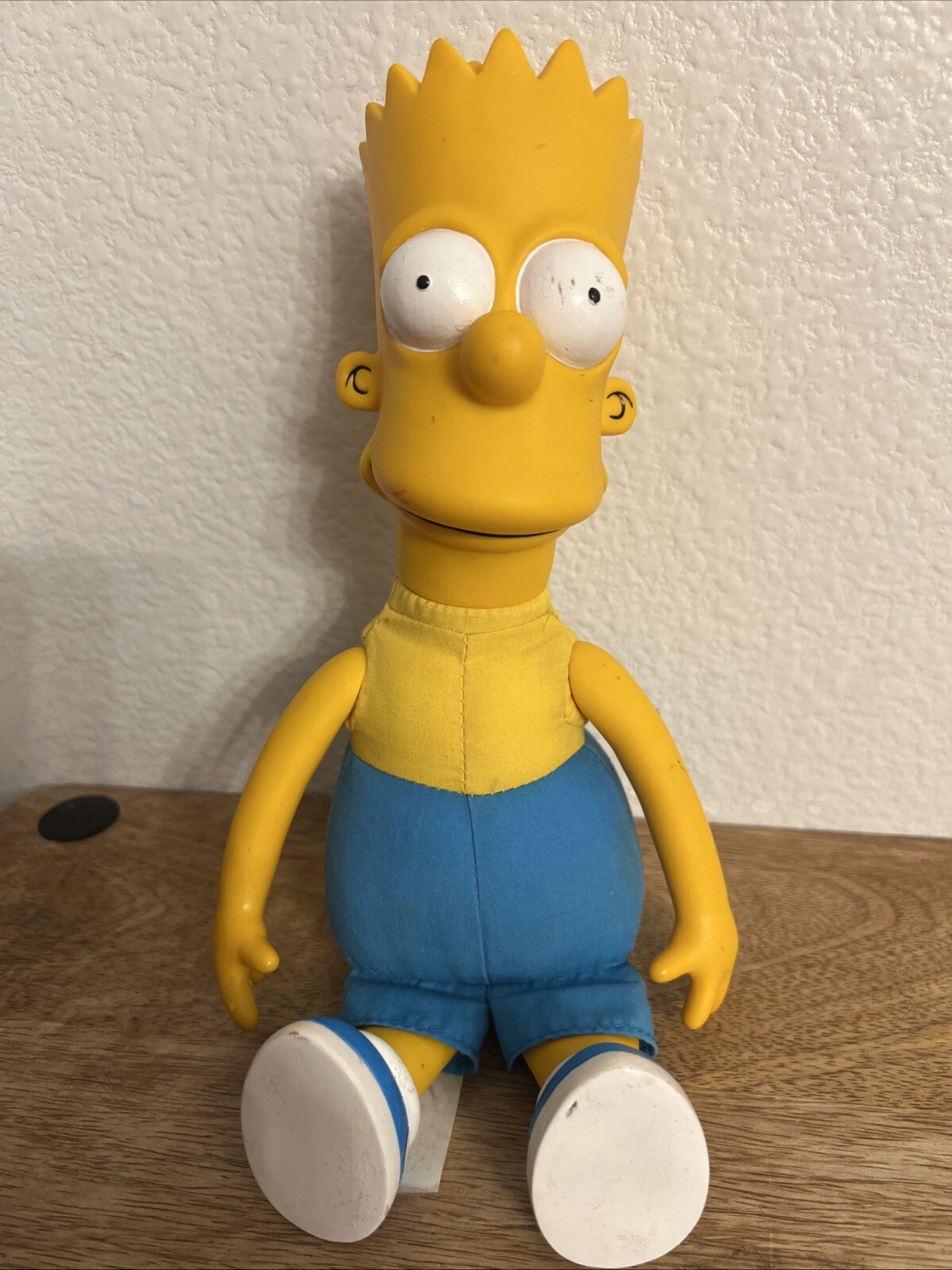 The Simpsons Bart Simpson Plush & Plastic 10&Prime; Doll (1990 Vintage Matt Groenning