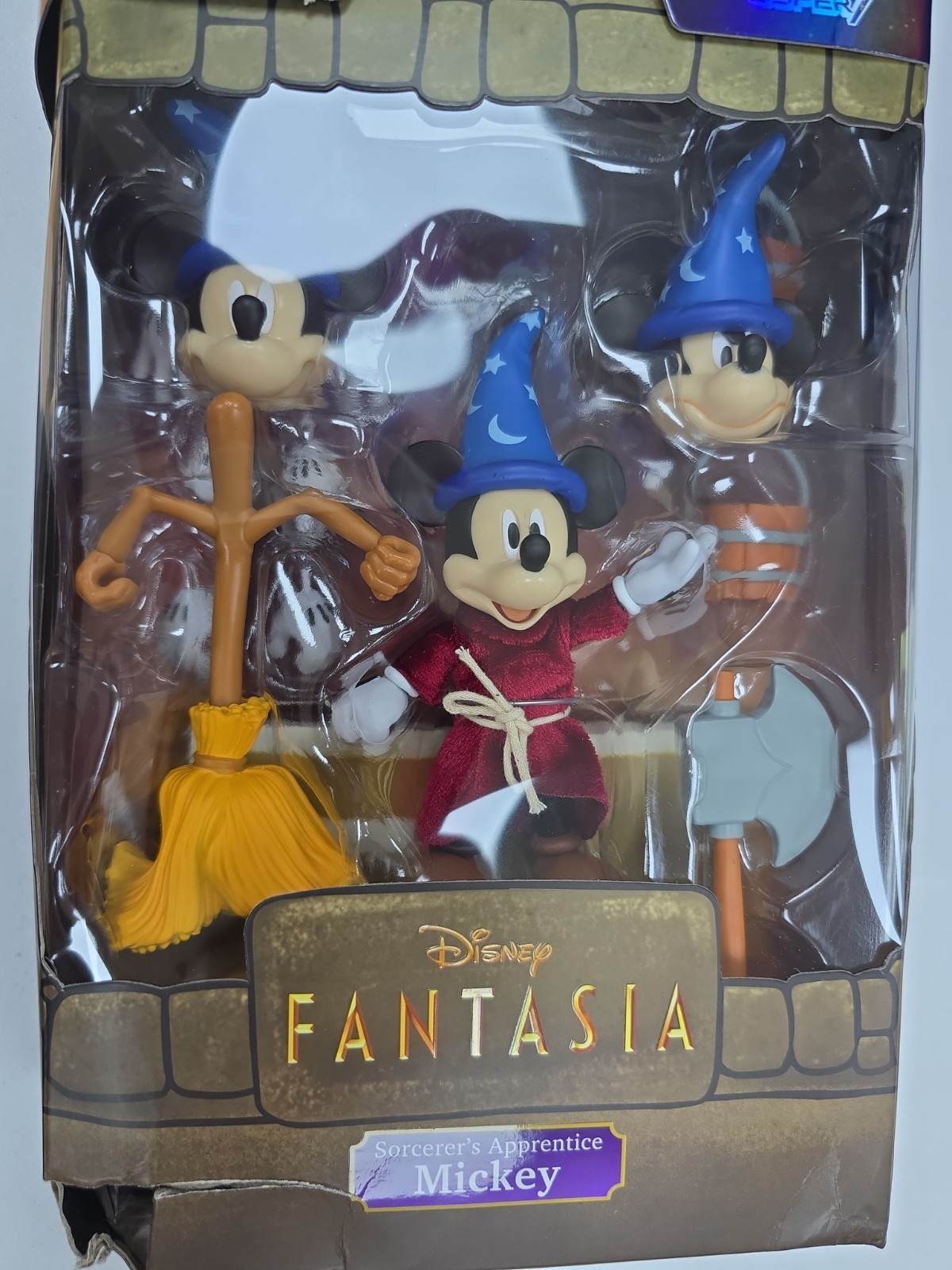 Super7 Disney Sorcerer&rsquo;s Apprentice Mickey Mouse Fantasia Ultimates NEW