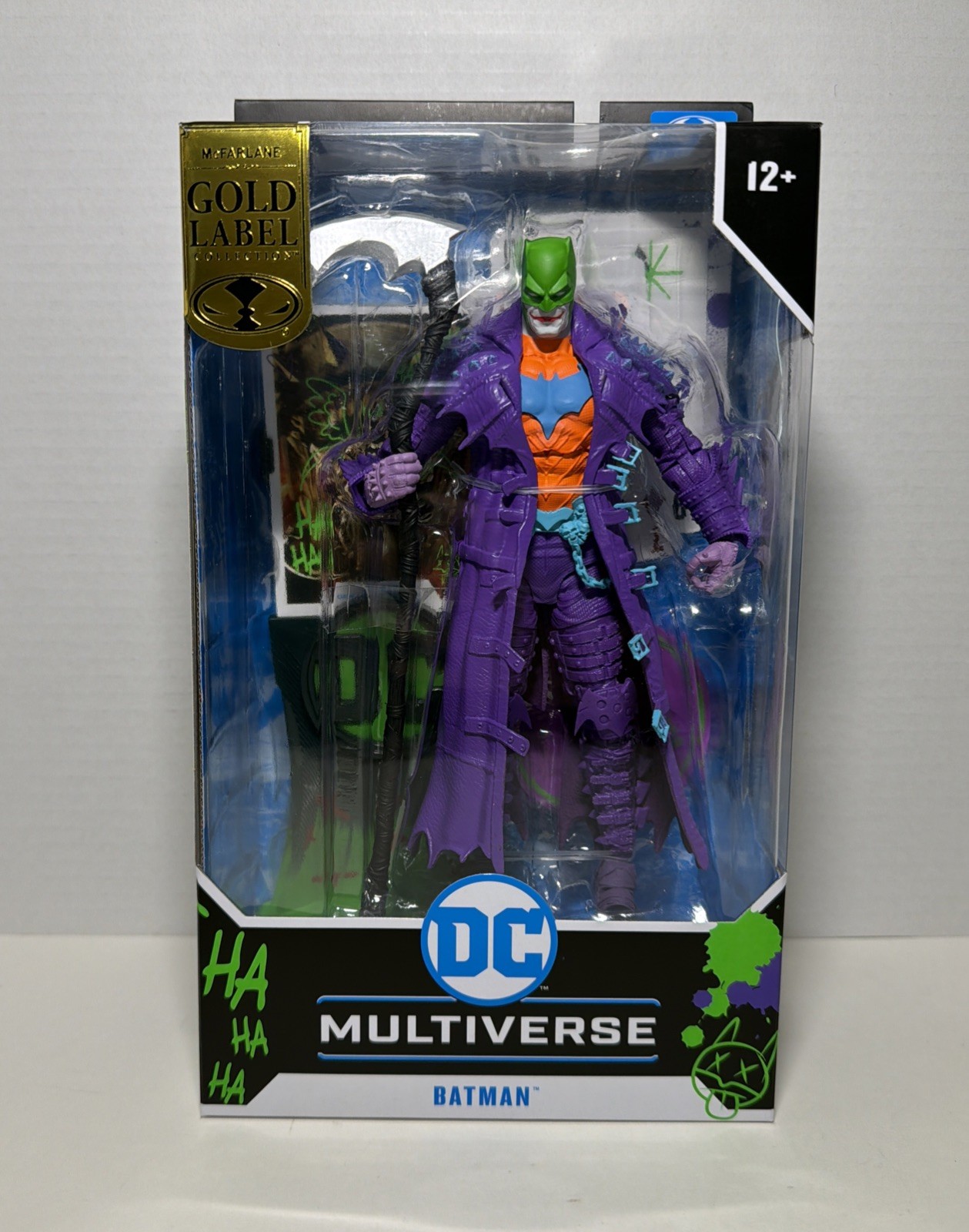 McFarlane Toys DC Multiverse Jokerized Batman Dark Nights Death Metal GOLD LABEL