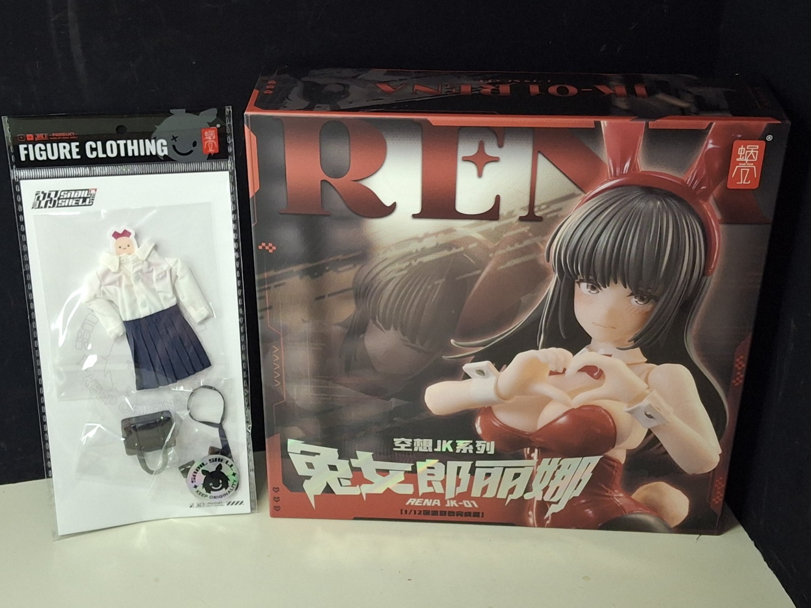 Snail Shell JK-01 Bunny Girl Rena 1/12 Bonus School Uniform Clothing Set (Lena)