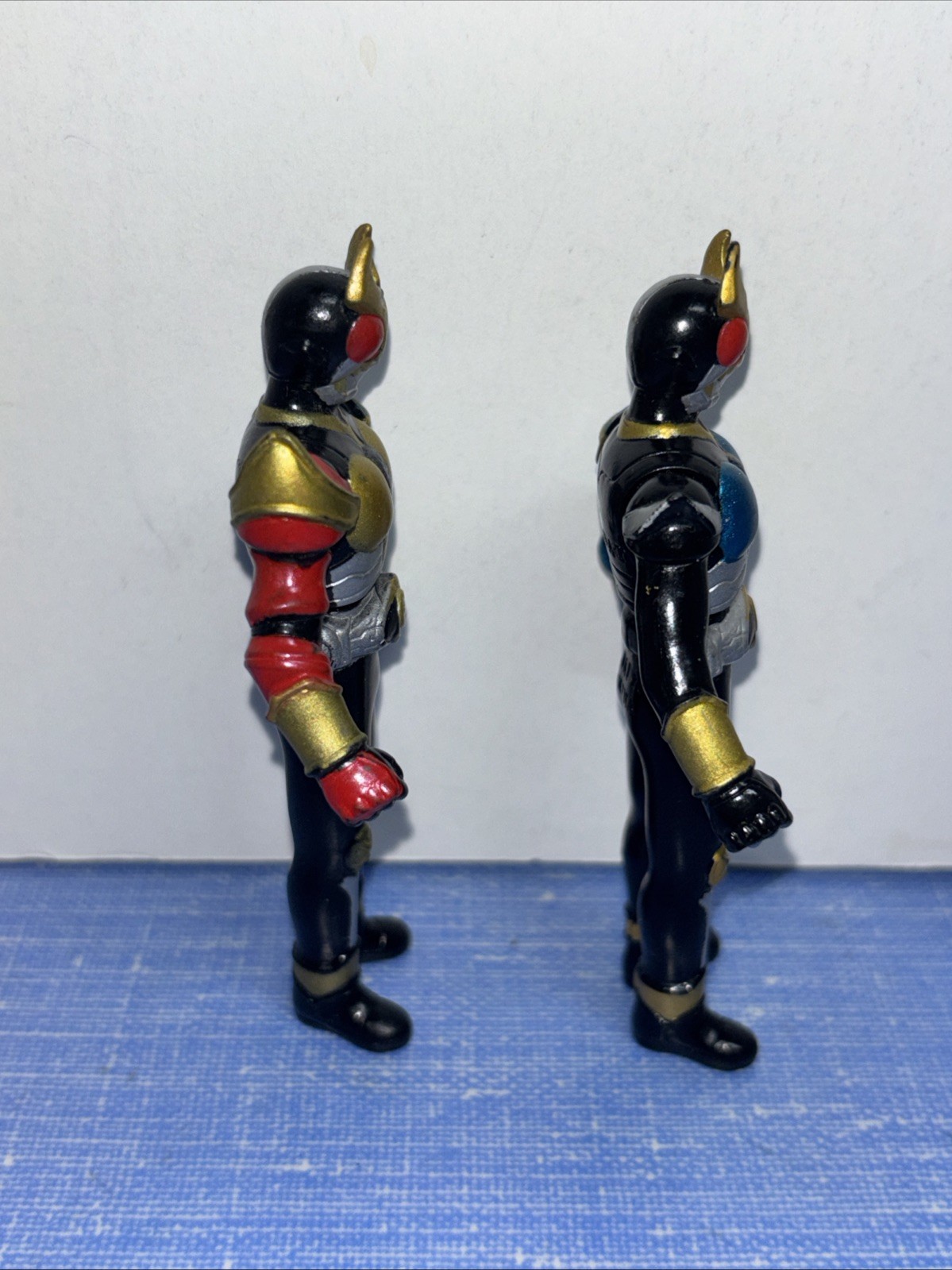 Kamen Rider Agito Mini Sofubi Soft Vinyl Figures Storm & Triniti Form Bandai