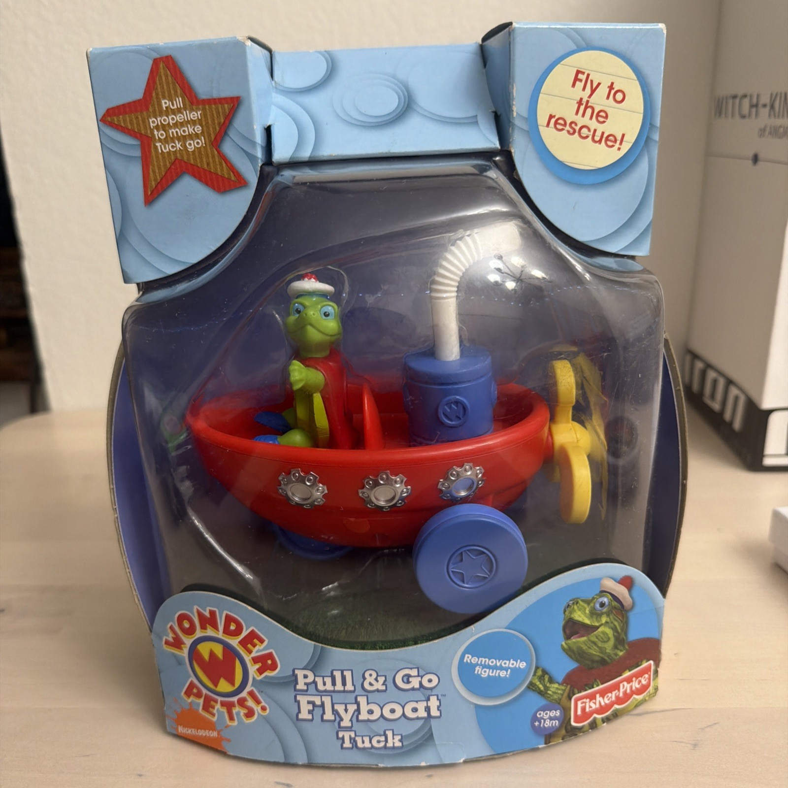 Rare Wonder Pets Pull And Go Flyboat Tuck New In Box Nickelodeon 2009 Viacom