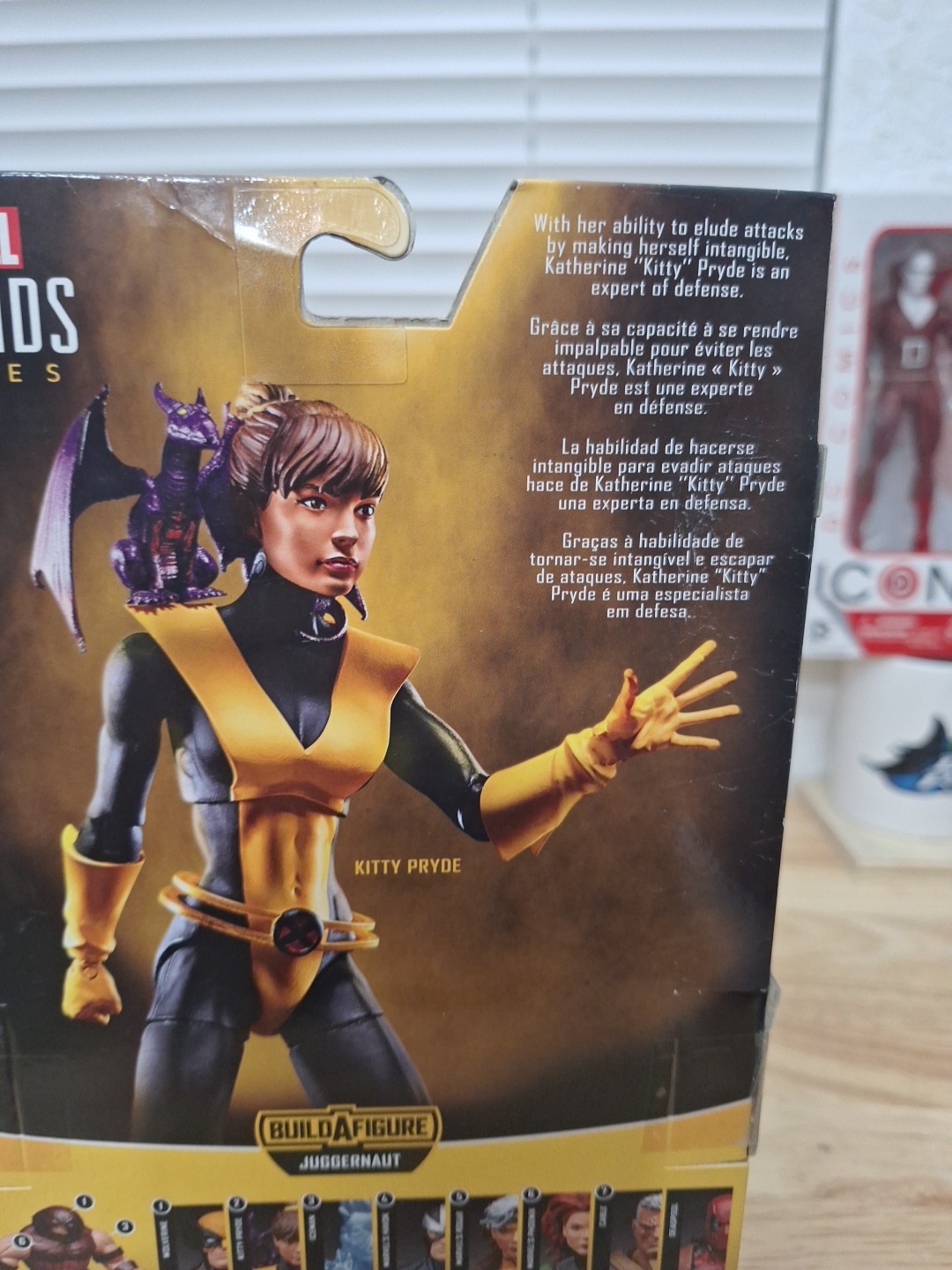 2016 Hasbro Marvel Legends Juggernaut BAF Wave Kitty Pride 6&Prime; Figure *read