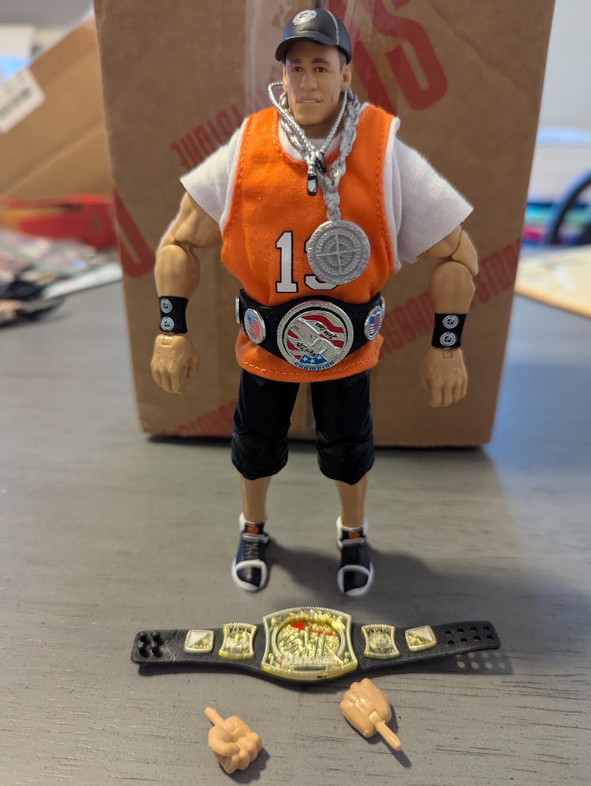 MATTEL WWE JOHN CENA FROM THE VAULT SERIES 1 ELITE COMPLETE
