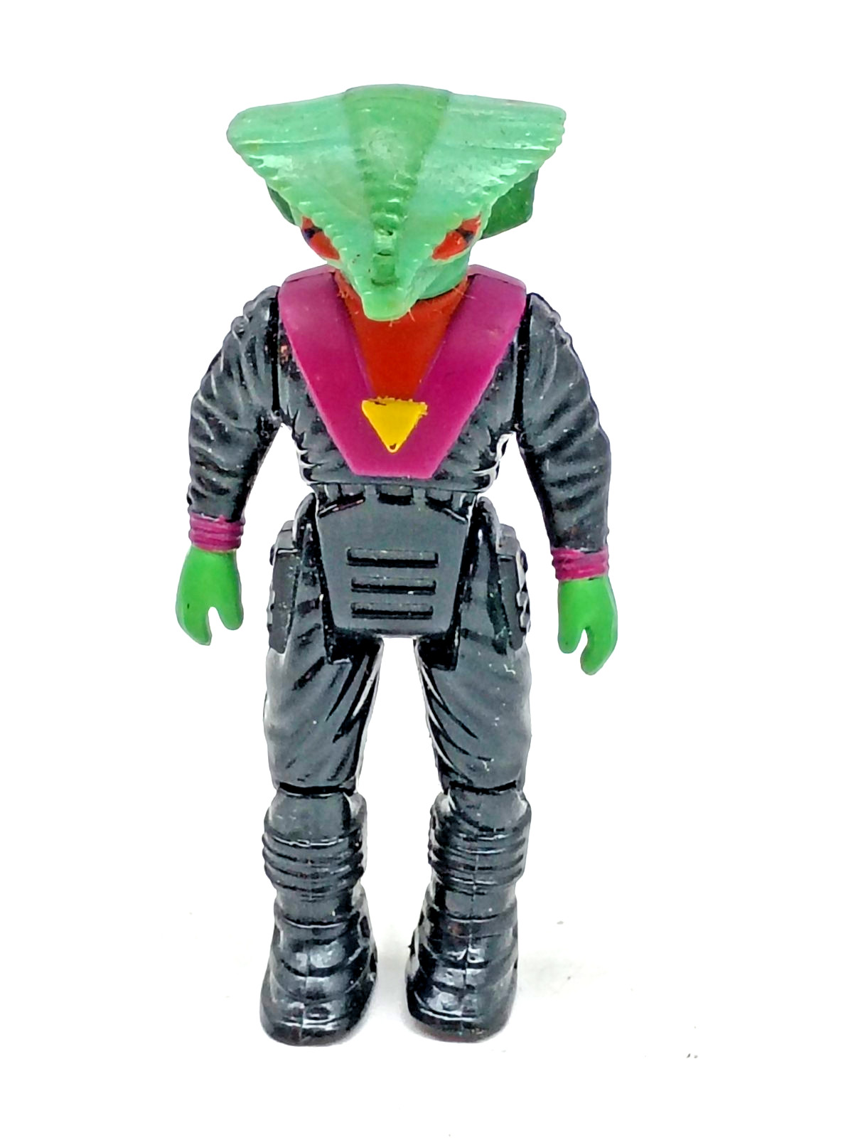 Vintage 1987 Dino Riders Rasp 3&Prime; Action Figure Evil Rulon Warrior Cobra Tyco