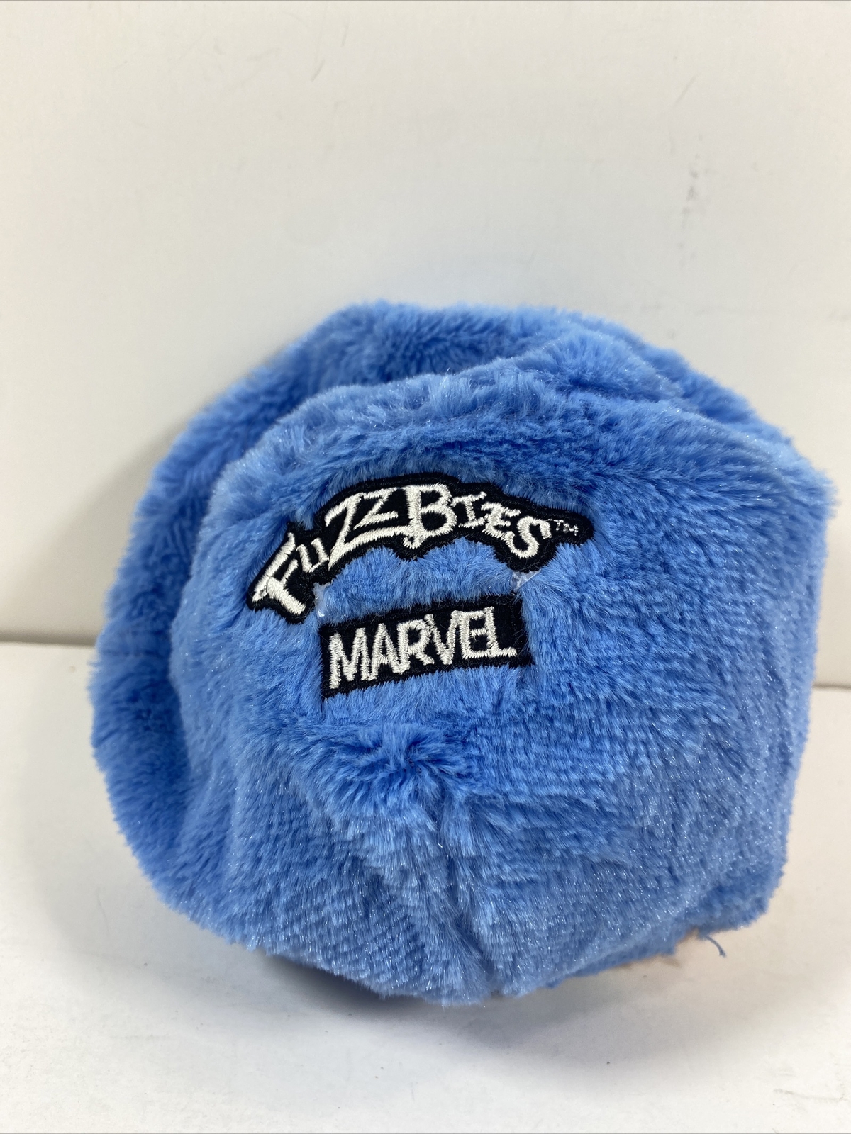 Captain America Marvel Fuzzbites Plush Character With Hanging Loop and Ball