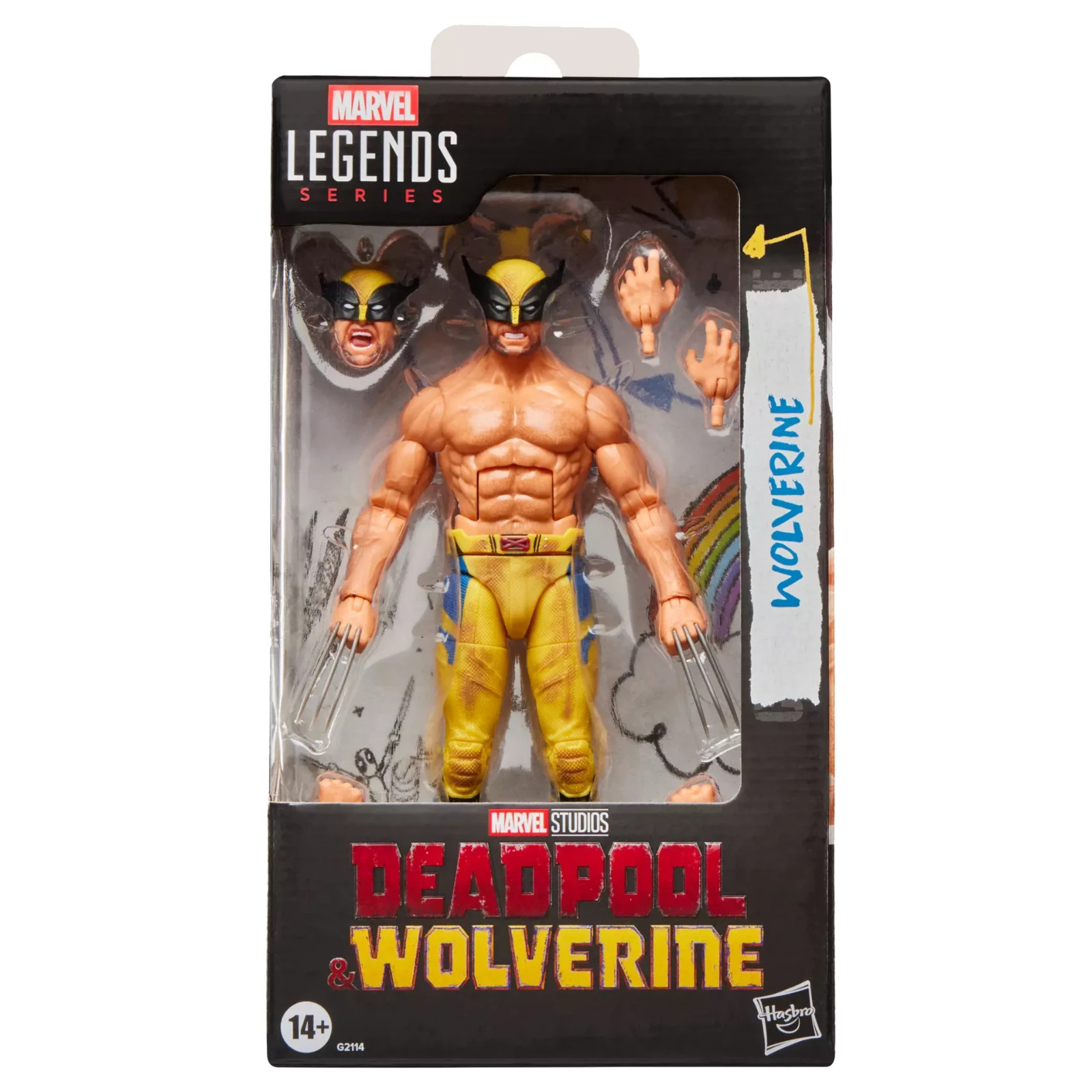 Marvel Legends 6&Prime; Wolverine Shirtless Deadpool 260722