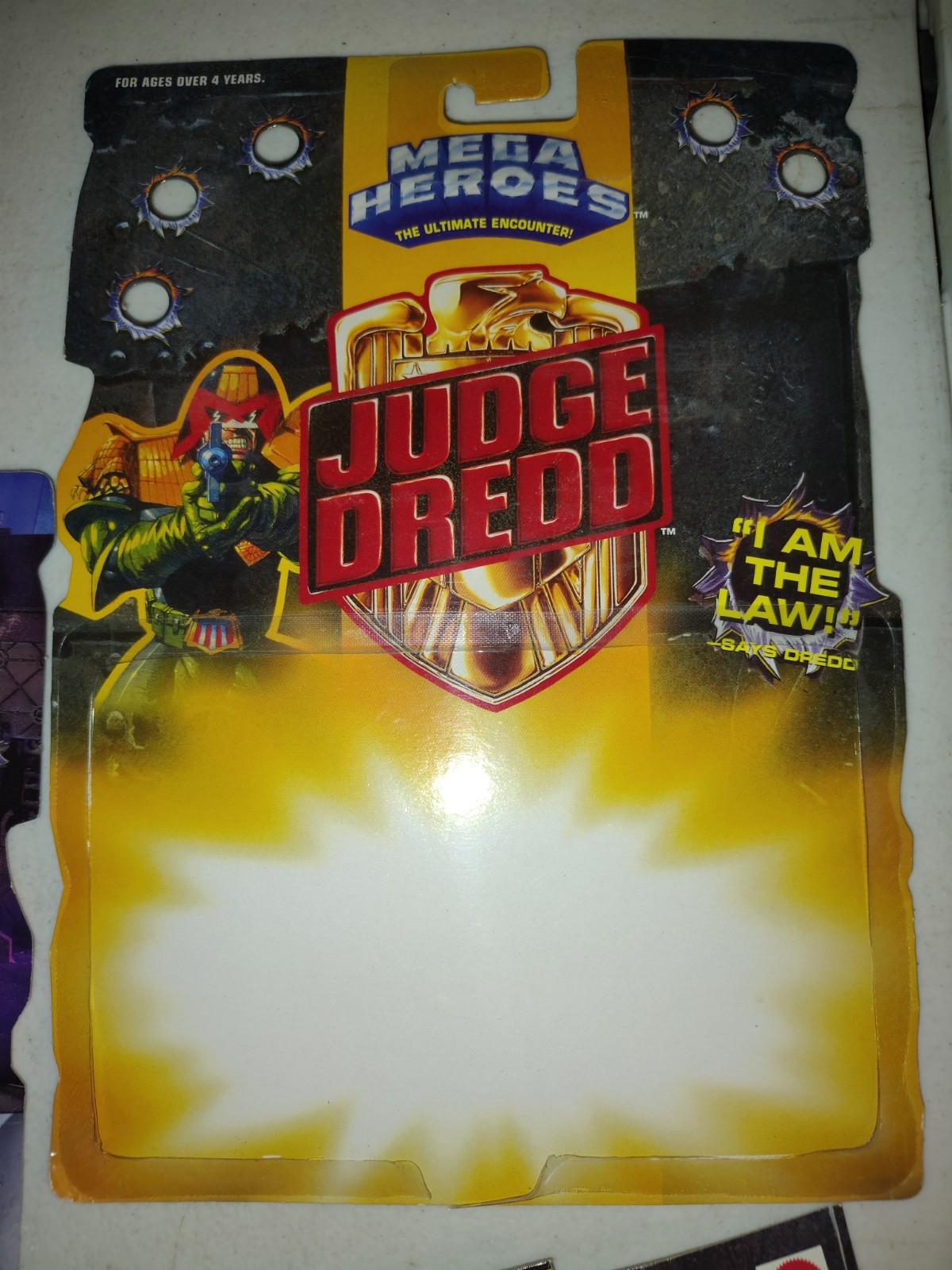 Mega Heroes Judge Dredd 1995 Mattel Mini Figure Lot Battle Pack Loose OOB Retro