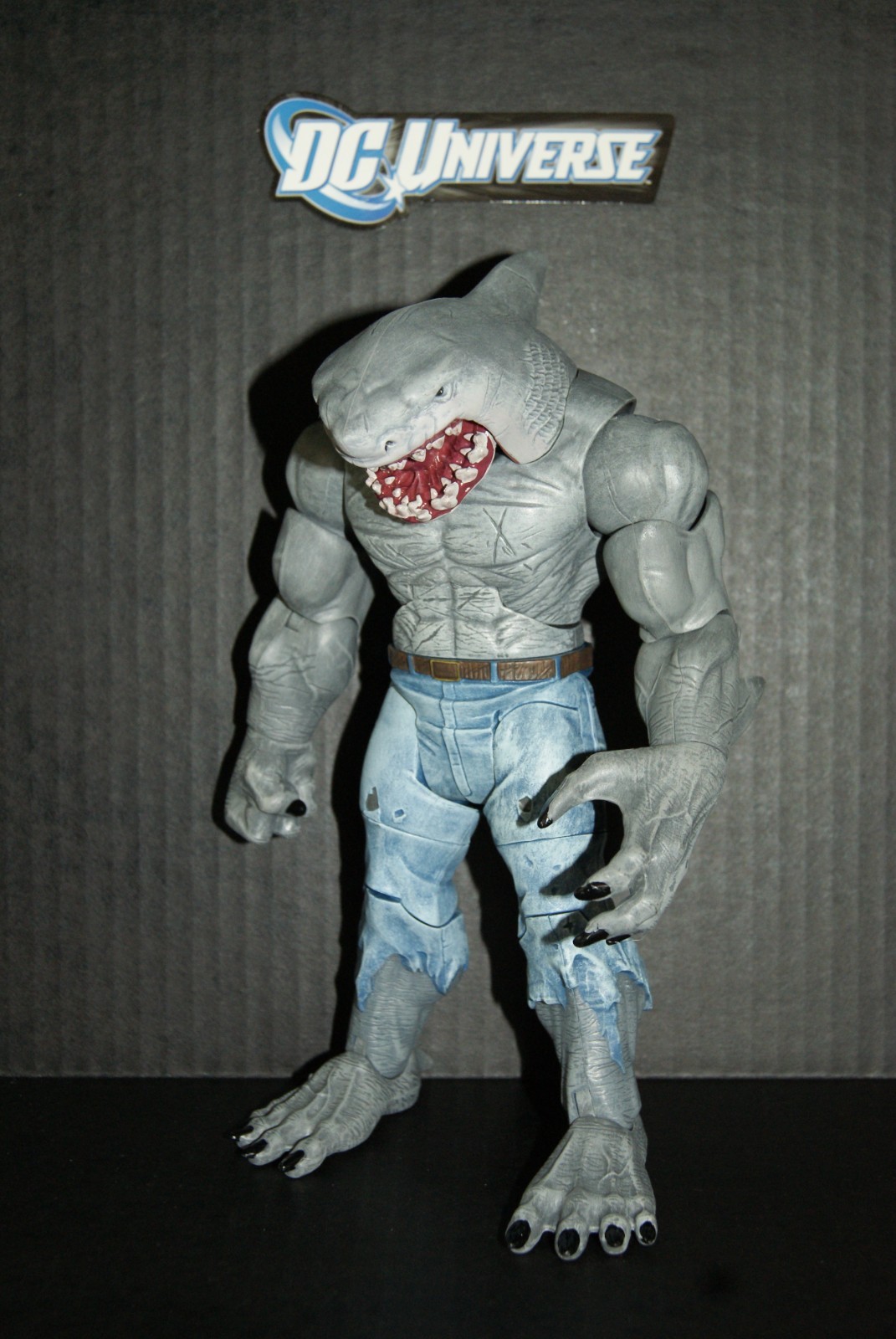 DC Multiverse Series King Shark Complete CNC Figure – HTF BAF – No Hammerhead