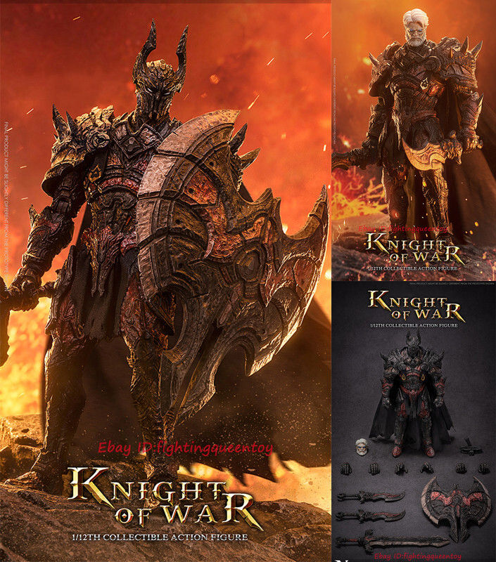 VTOYS x BMS WOW Knight Of War 1/12 Scale Action Figure 6 » Male Model INSTOCK
