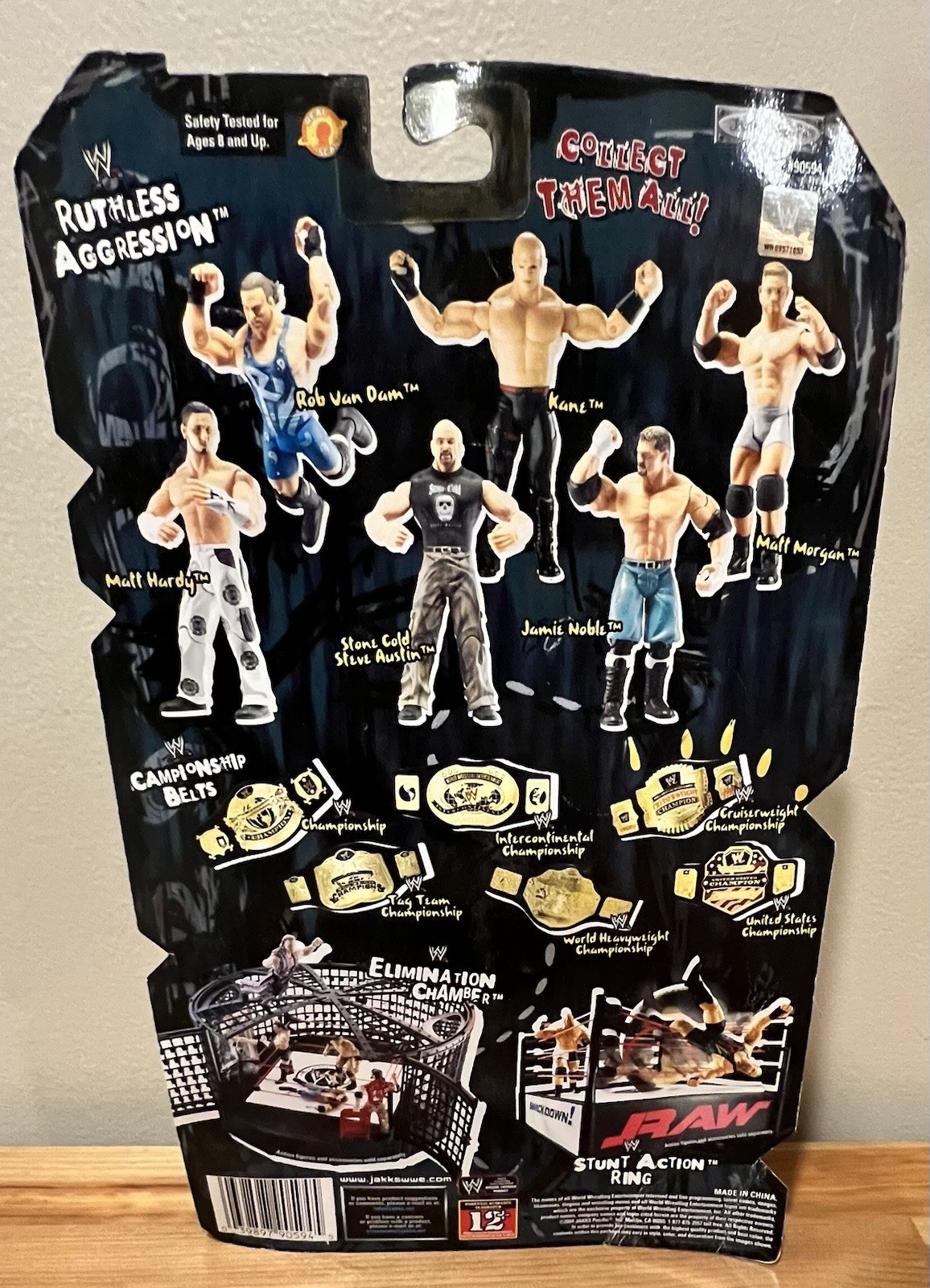 WWE -Rob Van Dam (RVD)- Ruthless Aggression Series 9 Jakks Pacific