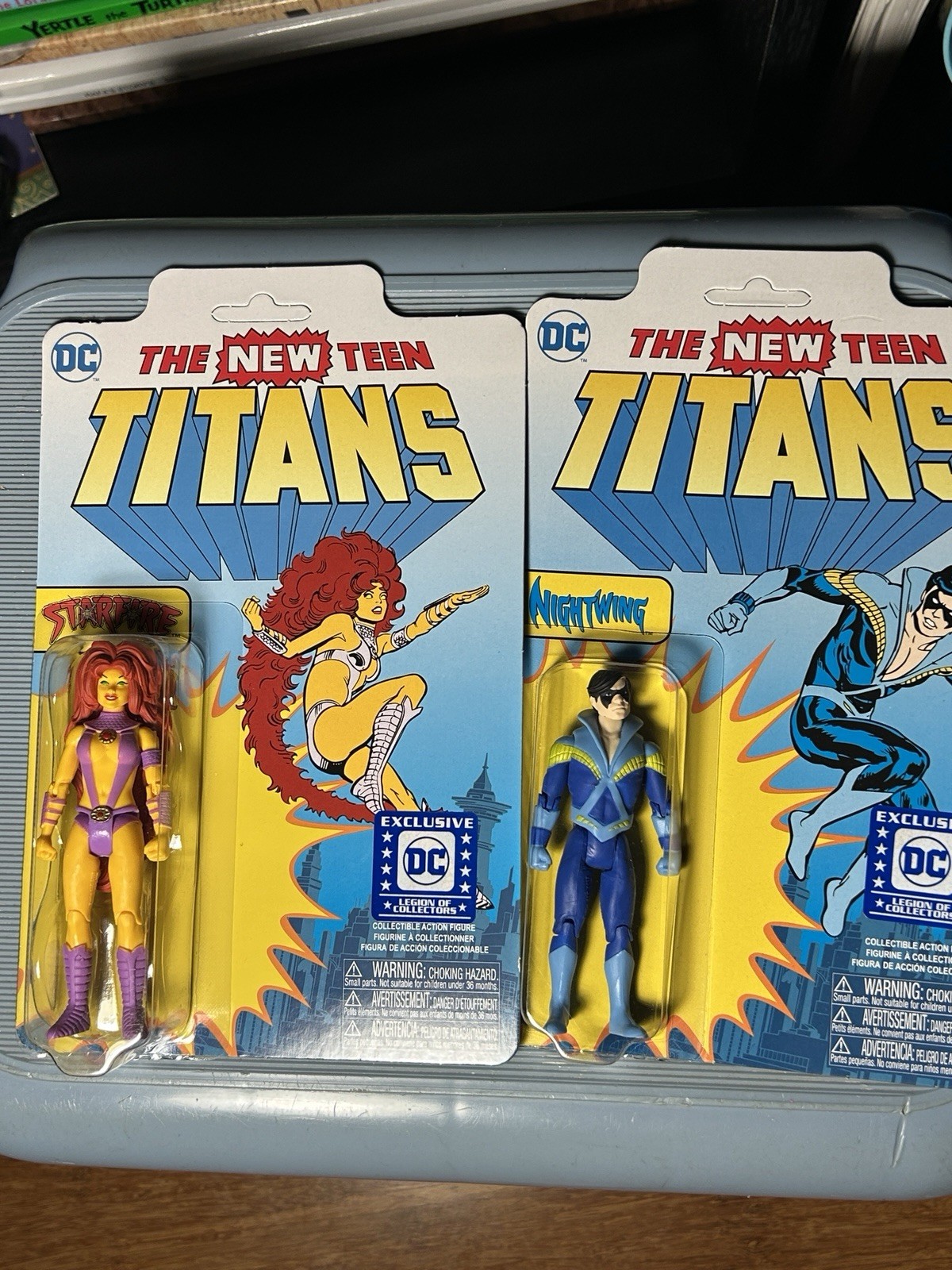 Legion Of Collectors Nightwing & Starfire Teen Titans Action Figurures