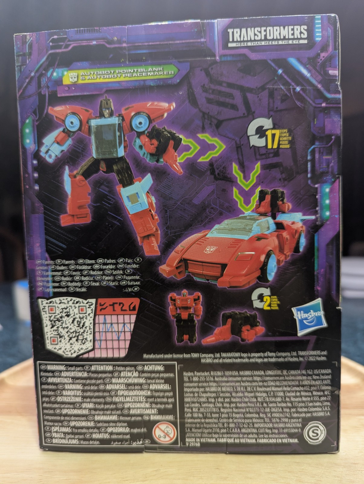 Hasbro Transformers Pointblank & Autobot Peacemaker 5.5 in MISB