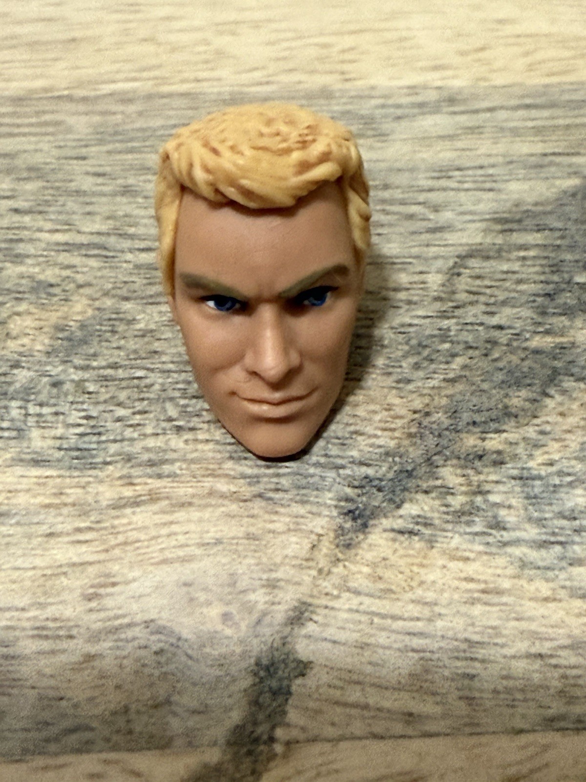 Human Torch Marvel Legends 6&Prime; Figure Fantastic Four Super Skrull Wave HEAD ONLY