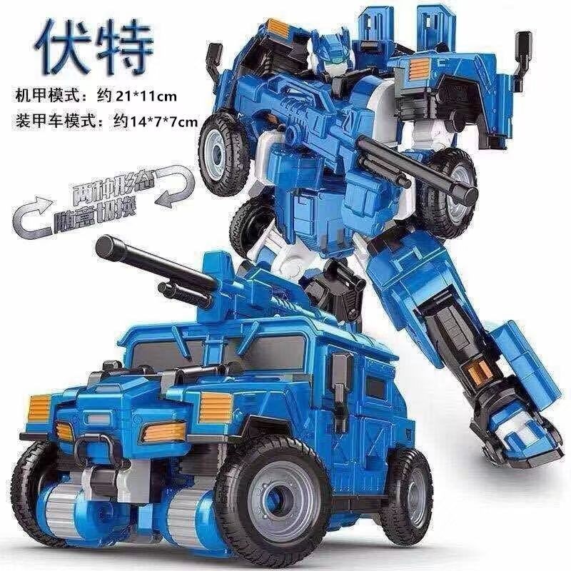 Transforming Robot: Miniforce Volt, Sami, Max & Lusi – Action Figures in Box
