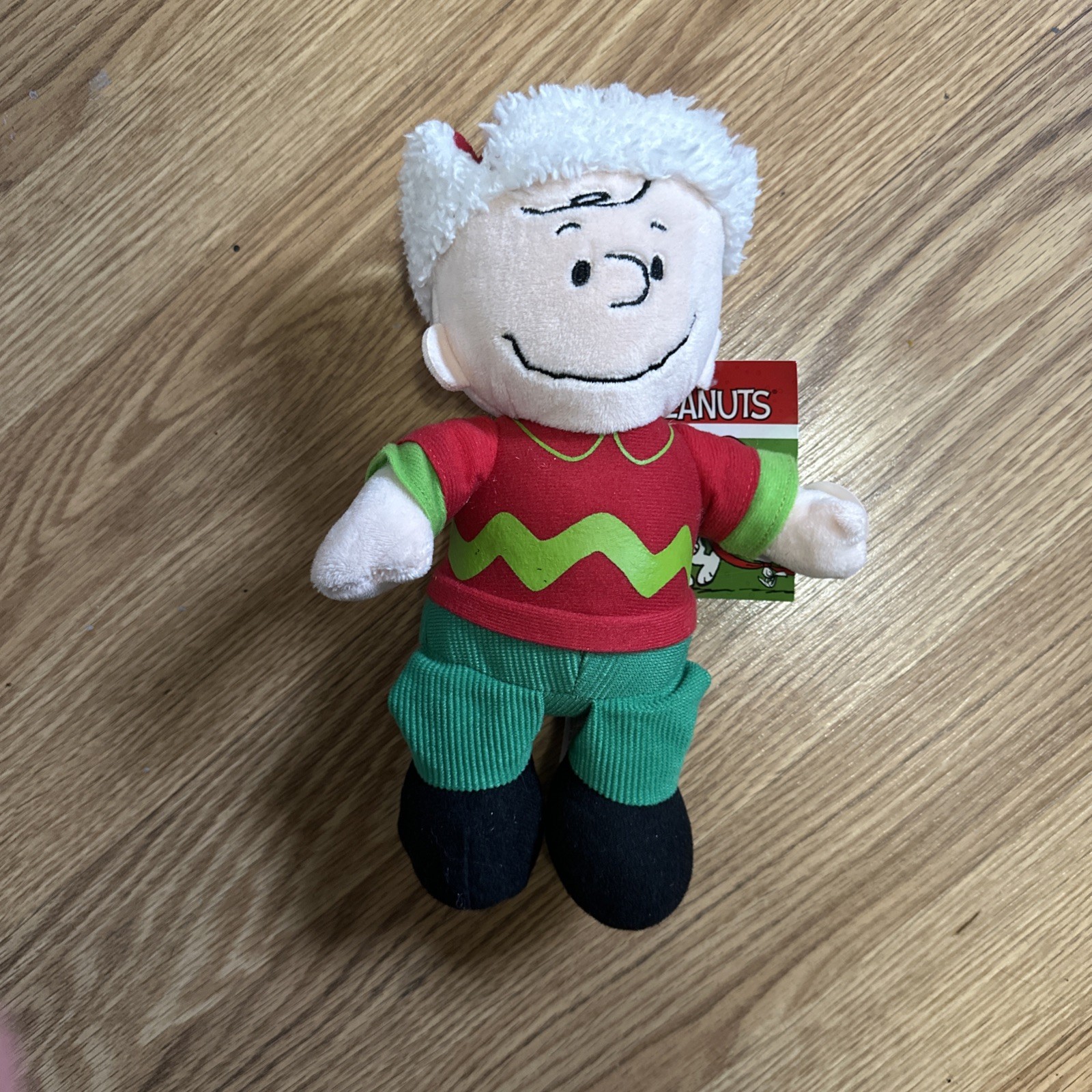 Hallmark Peanuts Gang NICE MUSICAL CHARLIE BROWN 9&Prime; Plush STUFFED ANIMAL Toy
