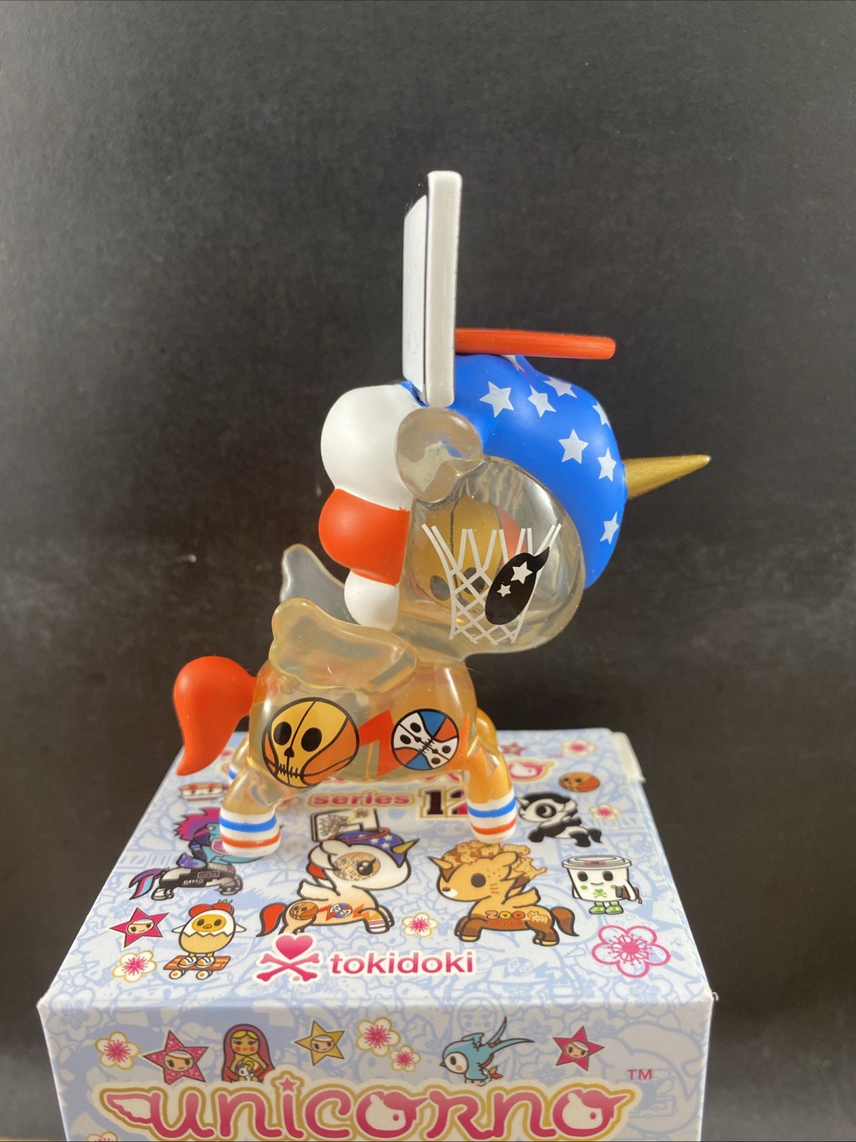 Tokidoki Unicorno Series 12 B-Baller Basketball Figure, MULT ITEMS SHIP $1 EACH!