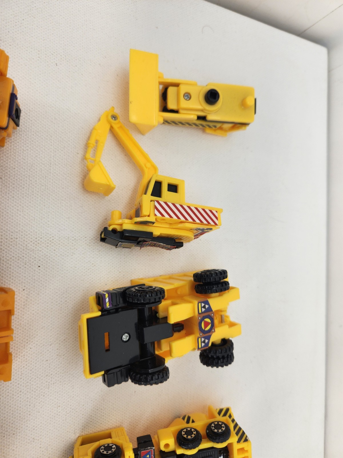 Vintage Transformers G2 Yellow Constructicons 2 Sets Incomplete