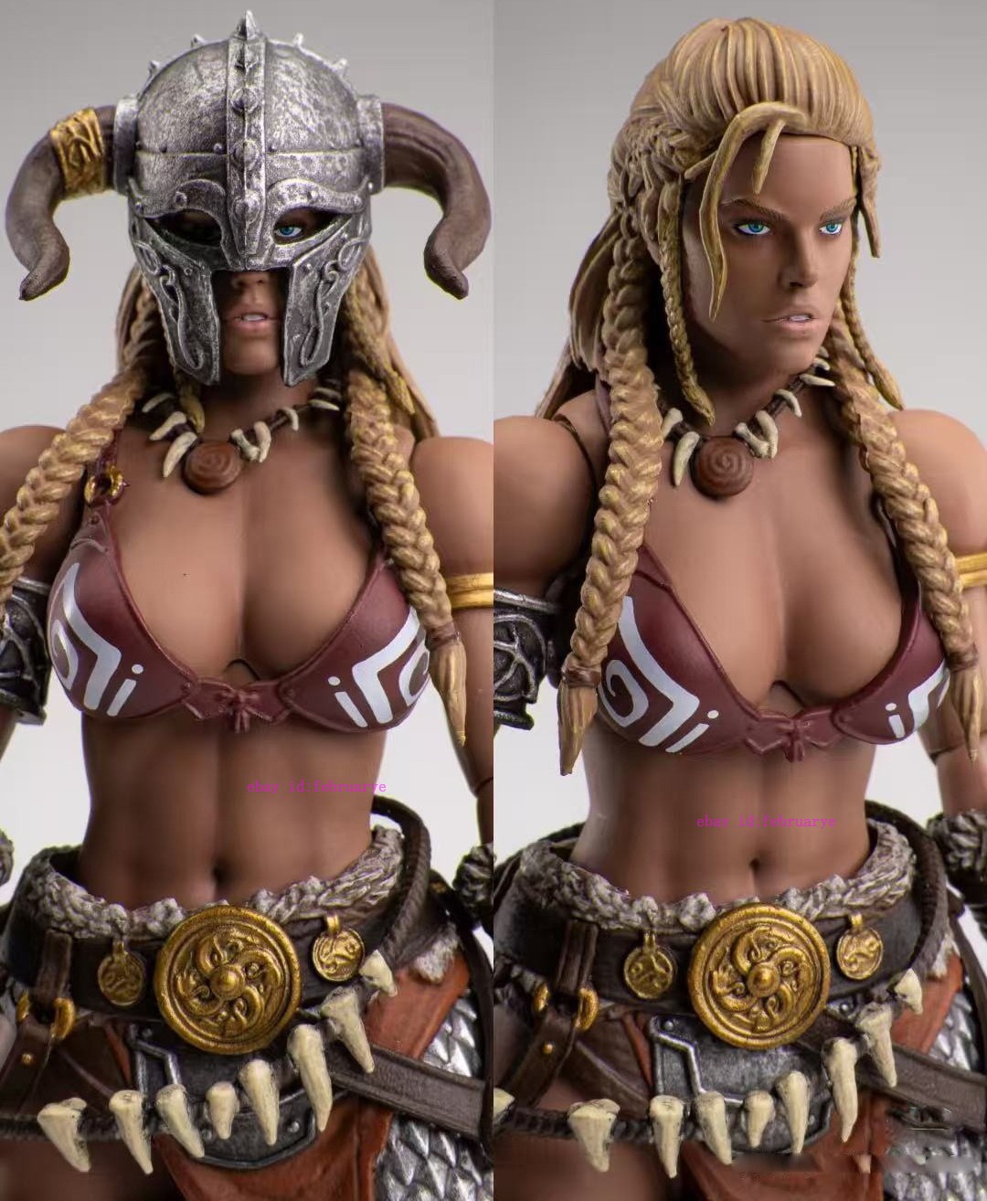 Xesray Studio 1/12 Fight for Glory Combatants Exclusive Gold Hildr Action Figure