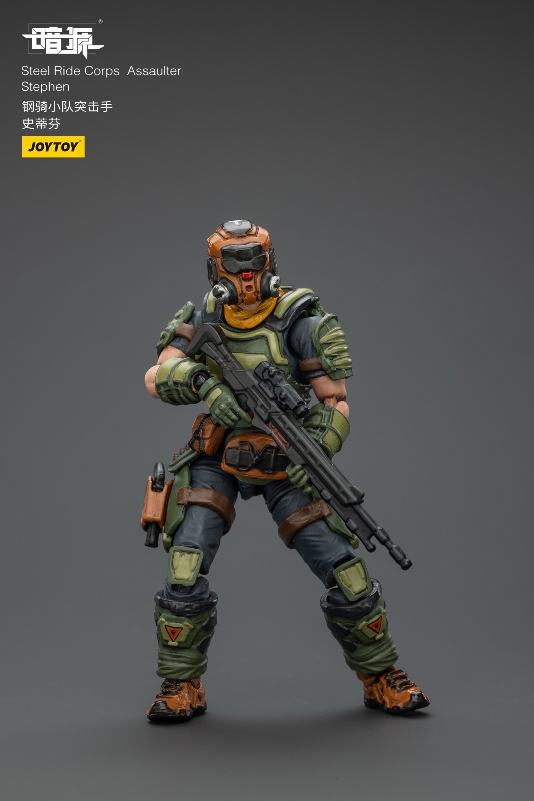 JOYTOY 1:25 action figures Army Steel Ride Corps Assaulter Stephen 3in toys