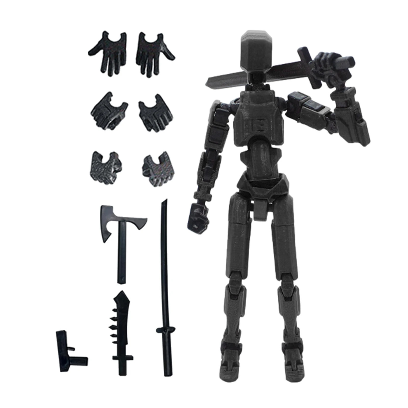3D Printed Multi-Jointed Shapeshift Robot 2.0 – Movable Mannequin Dummy 13