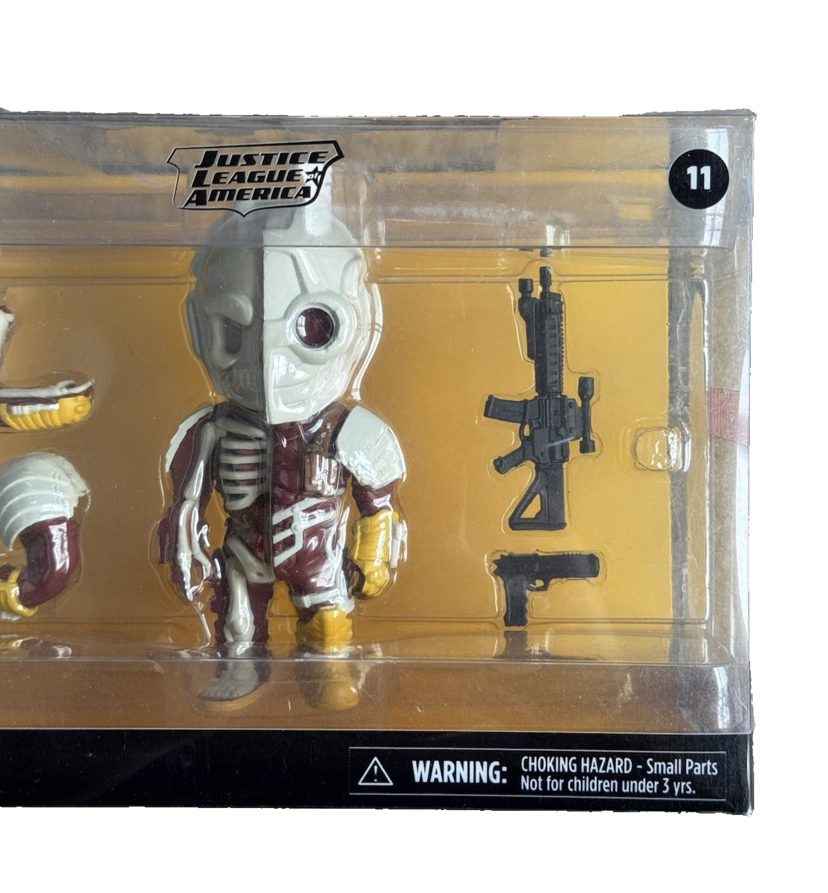 DC Comics Golden Age Deadshot Skeleton XXRAY Deluxe 4&Prime; Figure