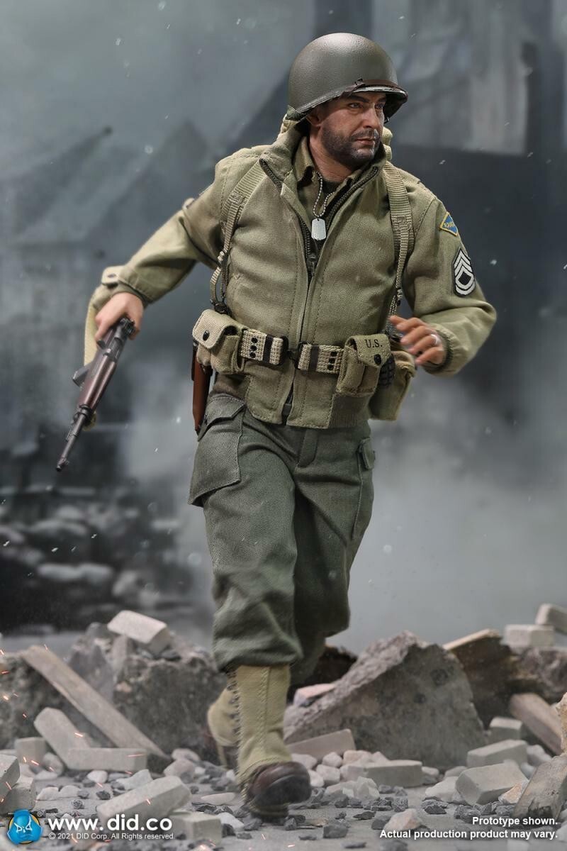DID 1/6 WWII US 2nd Ranger Battalion Sergeant Mike Horvath Saving Pvt Ryan 80150