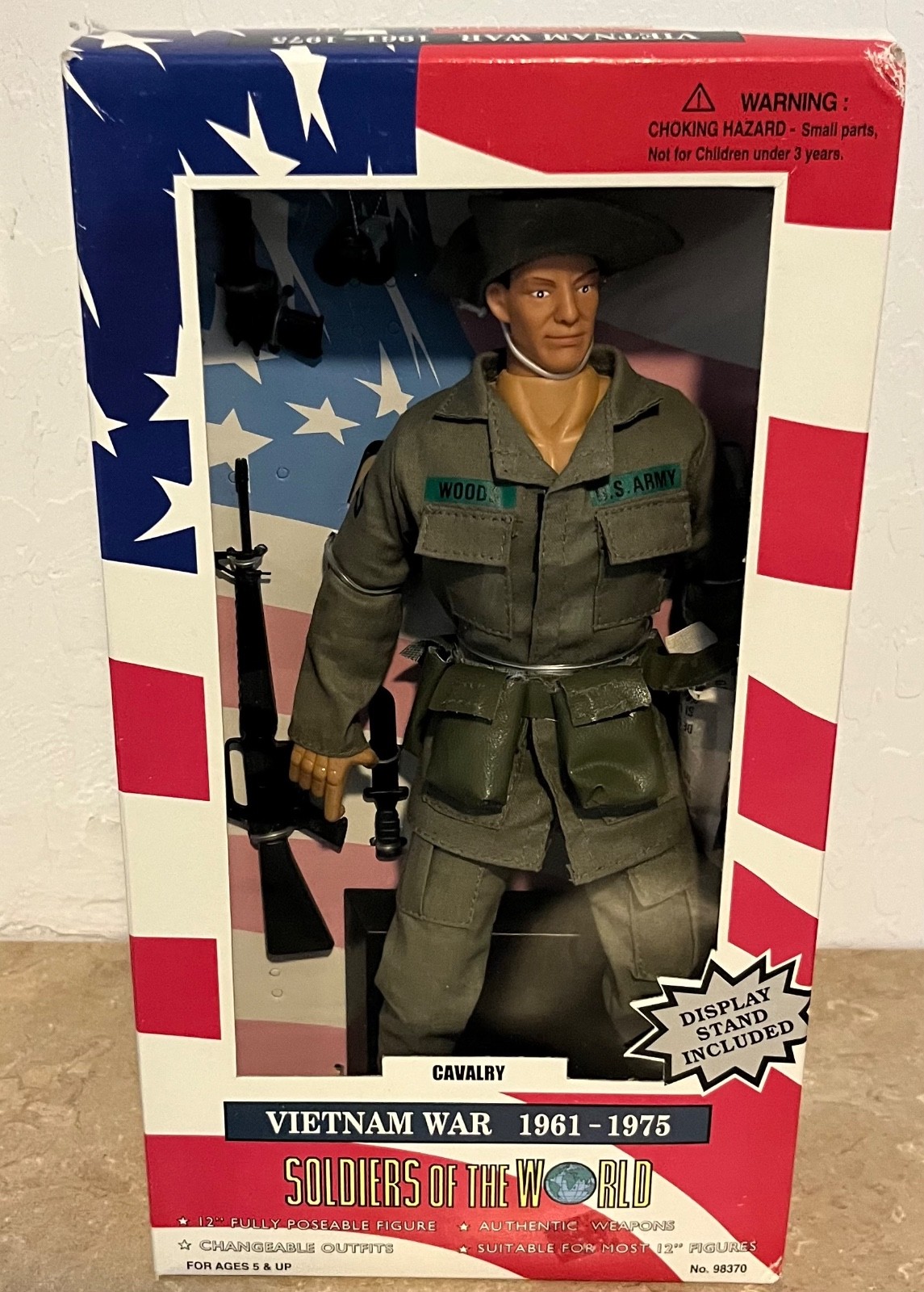 Soldiers Of The World Vietnam War 12&Prime; Cavalry Soldier Figure