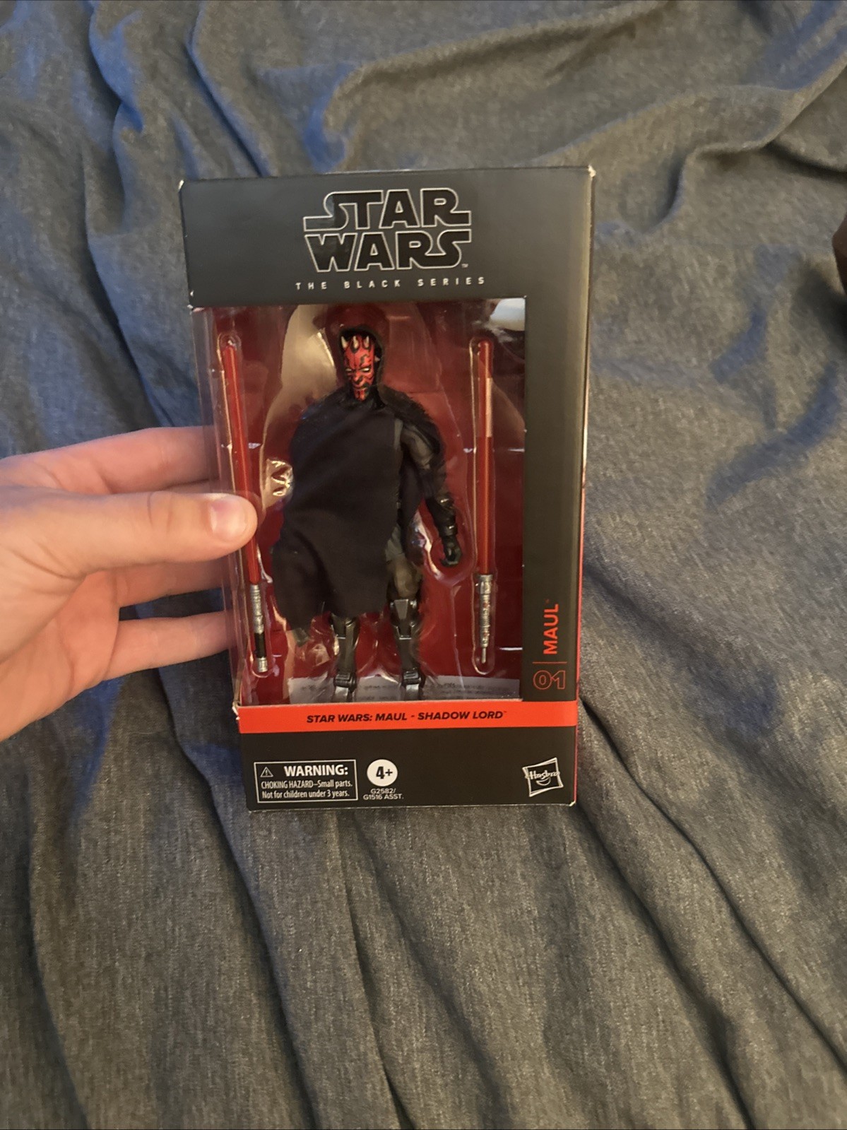 Star Wars The Black Series Maul 6&Prime; Figure #01 Maul Shadow Lord New