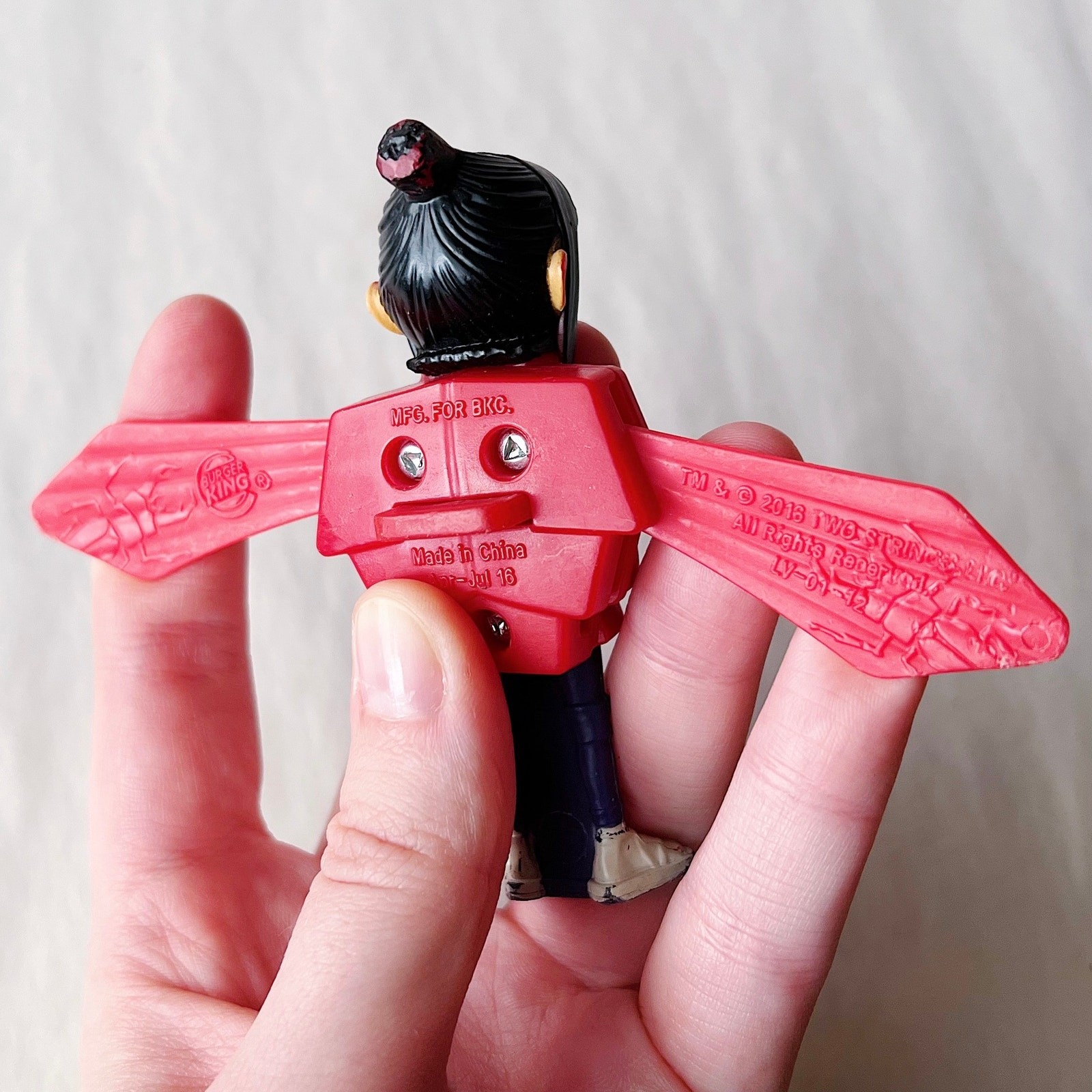 Kubo and the Two Strings Action Figure 2016 Burger King Kids Meal Toy